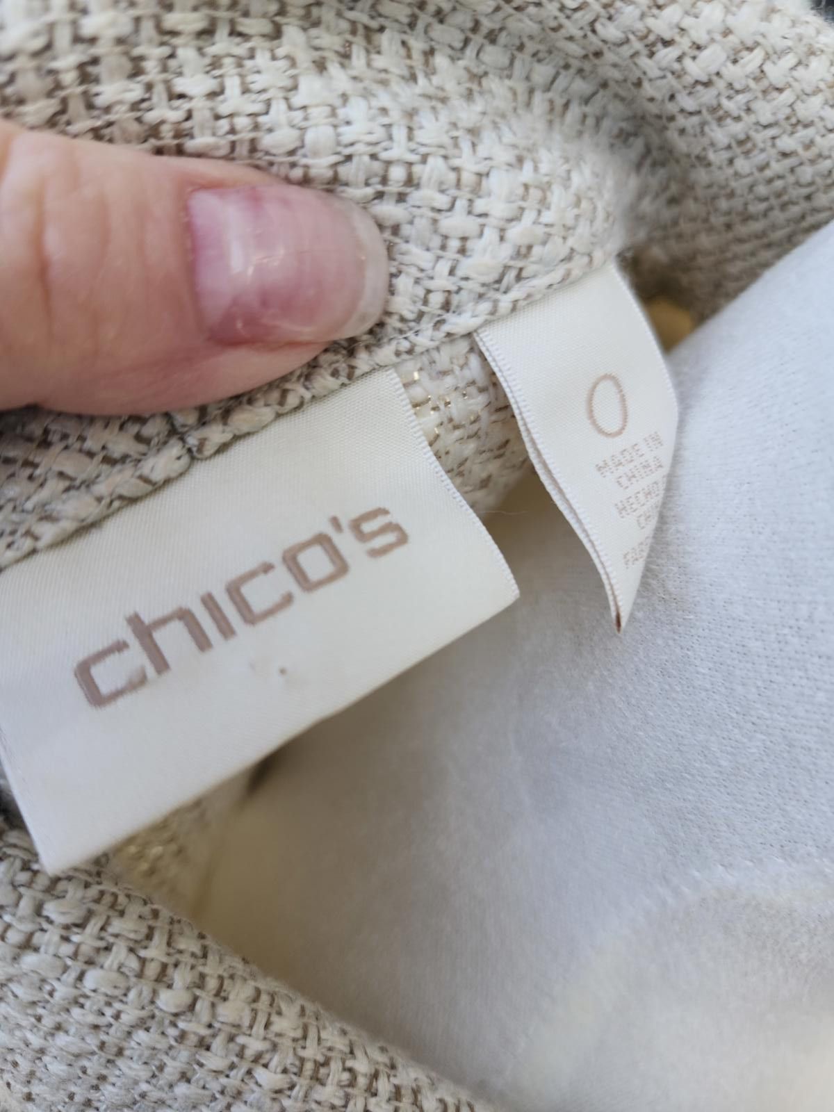 Chicos Chicos blazer 0 Size XS / US 0-2 / IT 36-38 - 4 Thumbnail