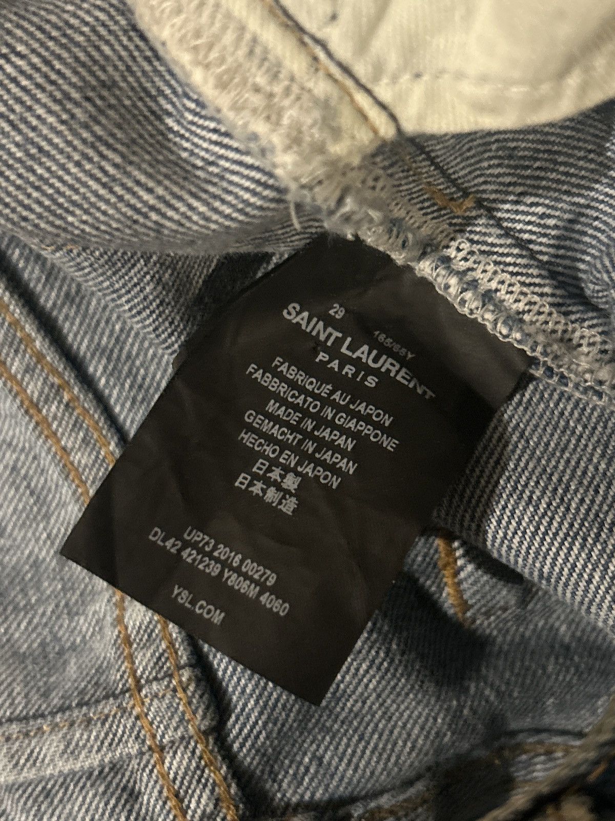 Yves Saint Laurent Yves Saint Laurent D13 denim Size US 29 - 6 Thumbnail