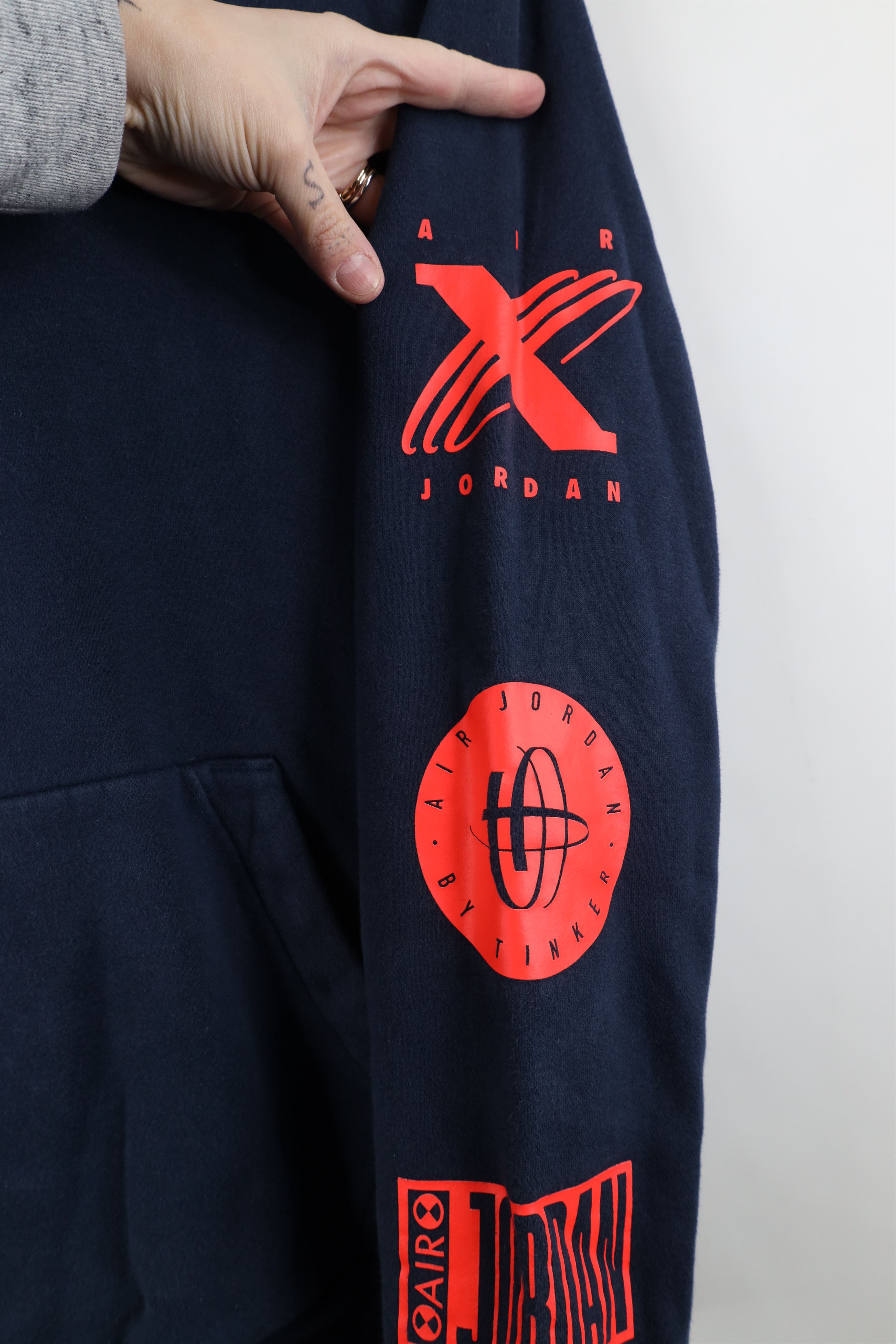 Nike Nike Air Jordan Legacy Tinker Hatfield Hoodie Sweatshirt Size US S / EU 44-46 / 1 - 5 Thumbnail