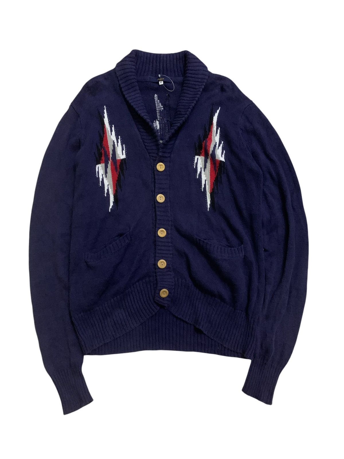 Pherrow's Vintage Simplicite Plus Chimayo Native Cardigan Shirt Size US M / EU 48-50 / 2 - 1 Thumbnail