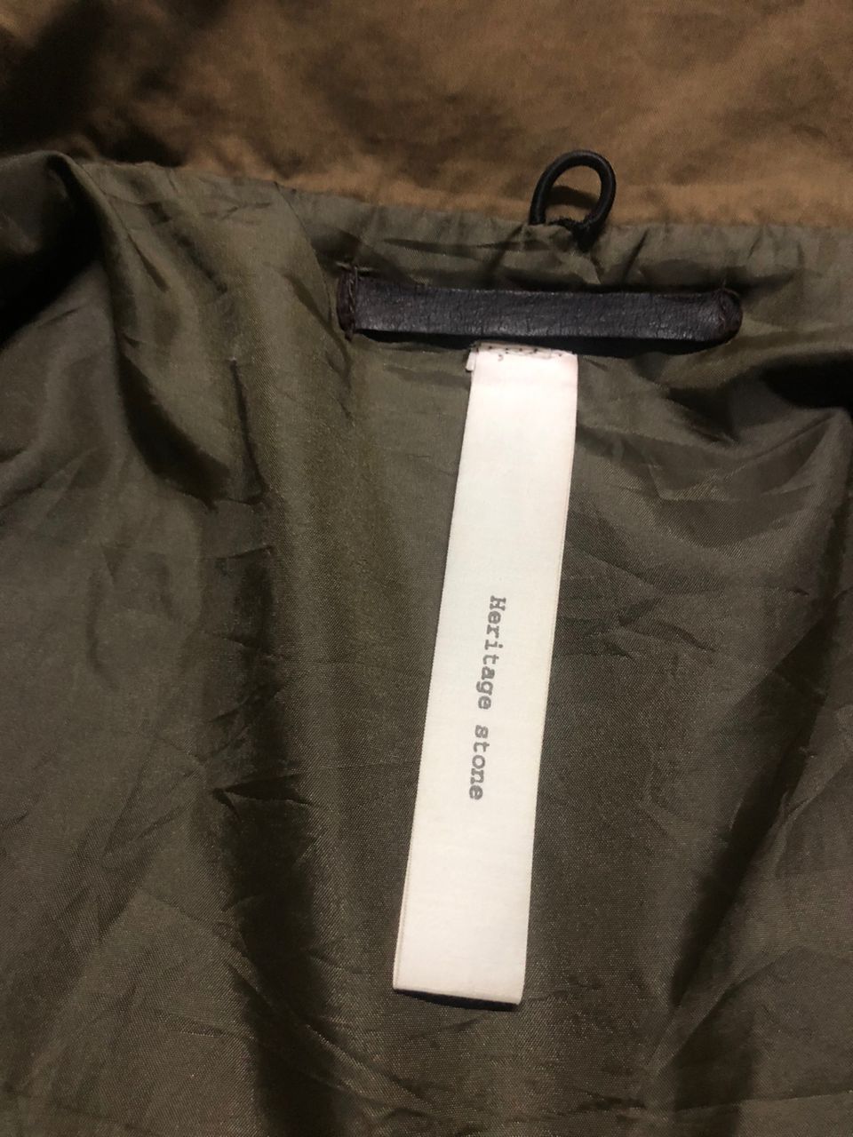 Japanese Brand Heritage Stone Cargo Pocket Jacket Leather Part Rare Design Size US M / EU 48-50 / 2 - 16 Thumbnail