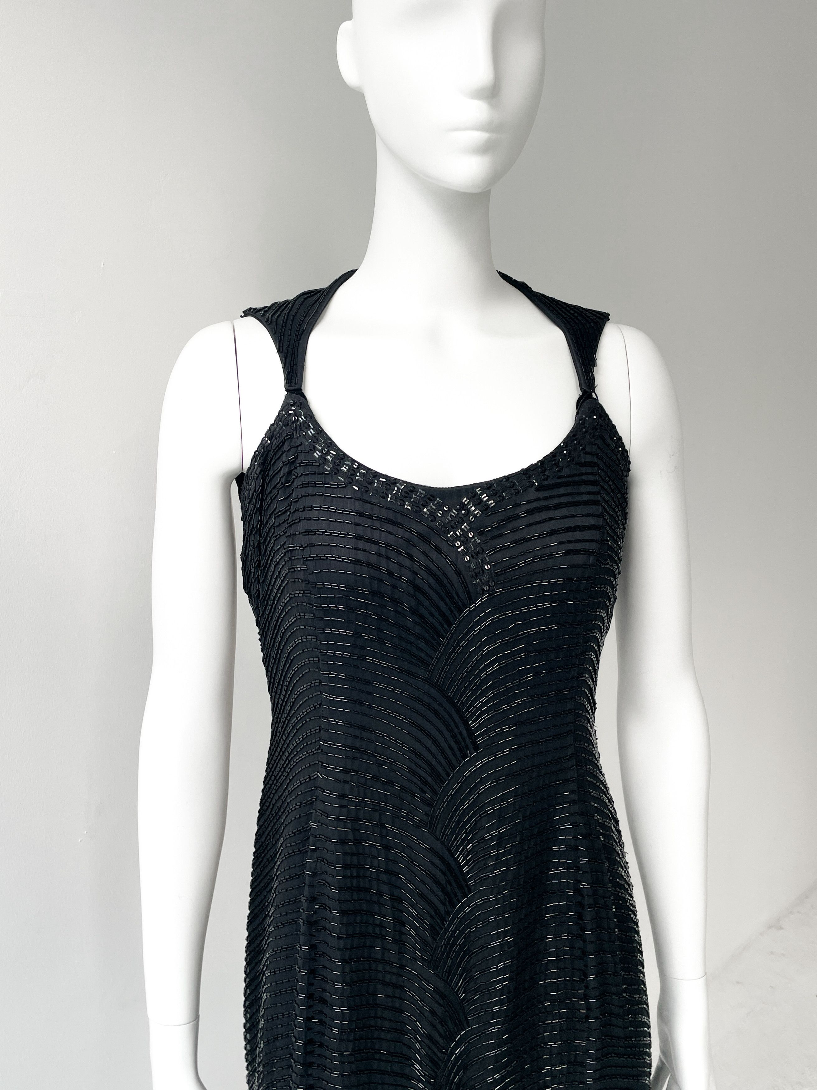Giorgio Armani FW 2004 runway beaded gown Size S / US 4 / IT 40 - 2 Thumbnail