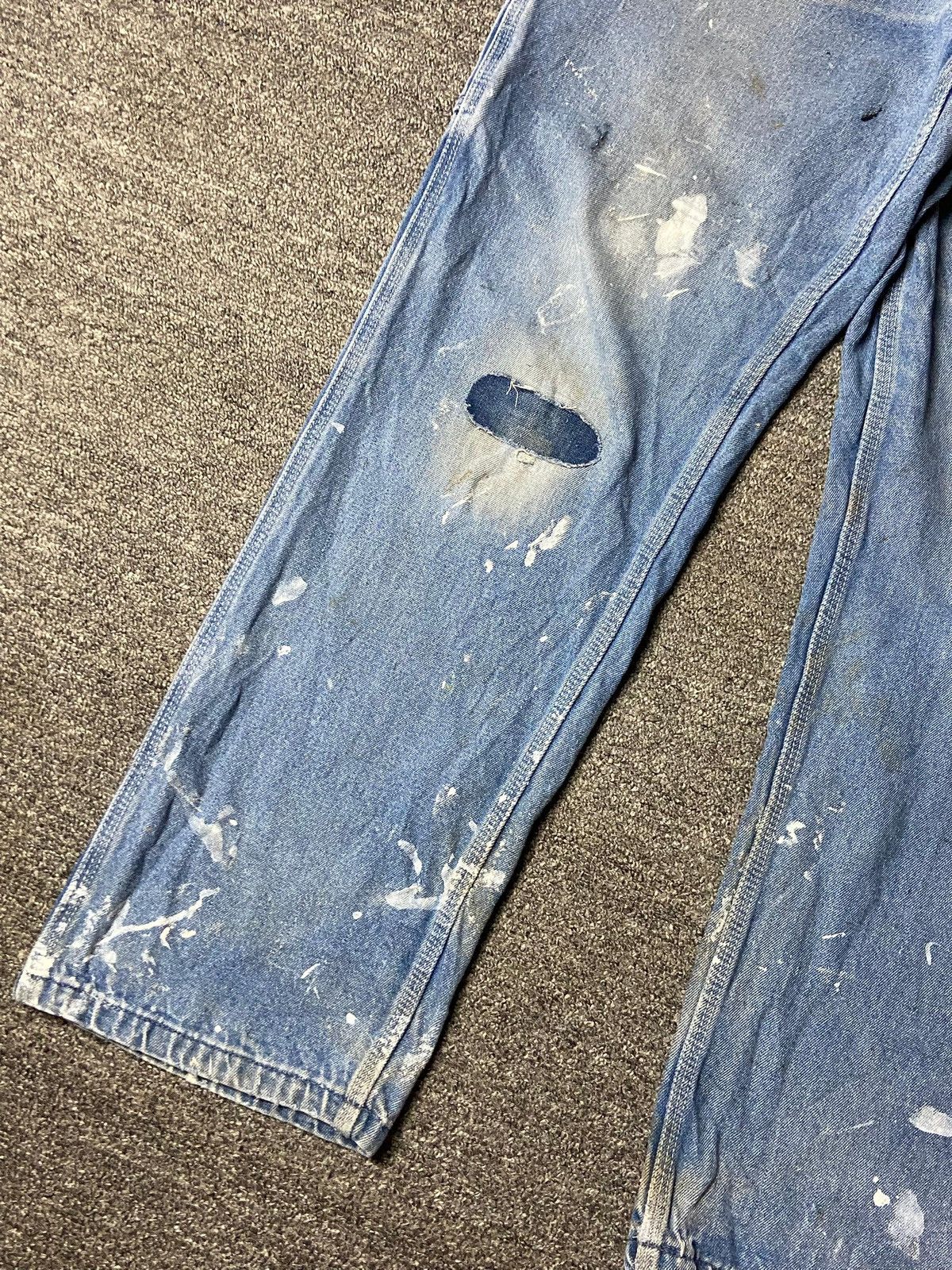 Japanese Brand Japanese Brand Distressed Carpenter Denim (144) Size US 30 / EU 46 - 12 Thumbnail