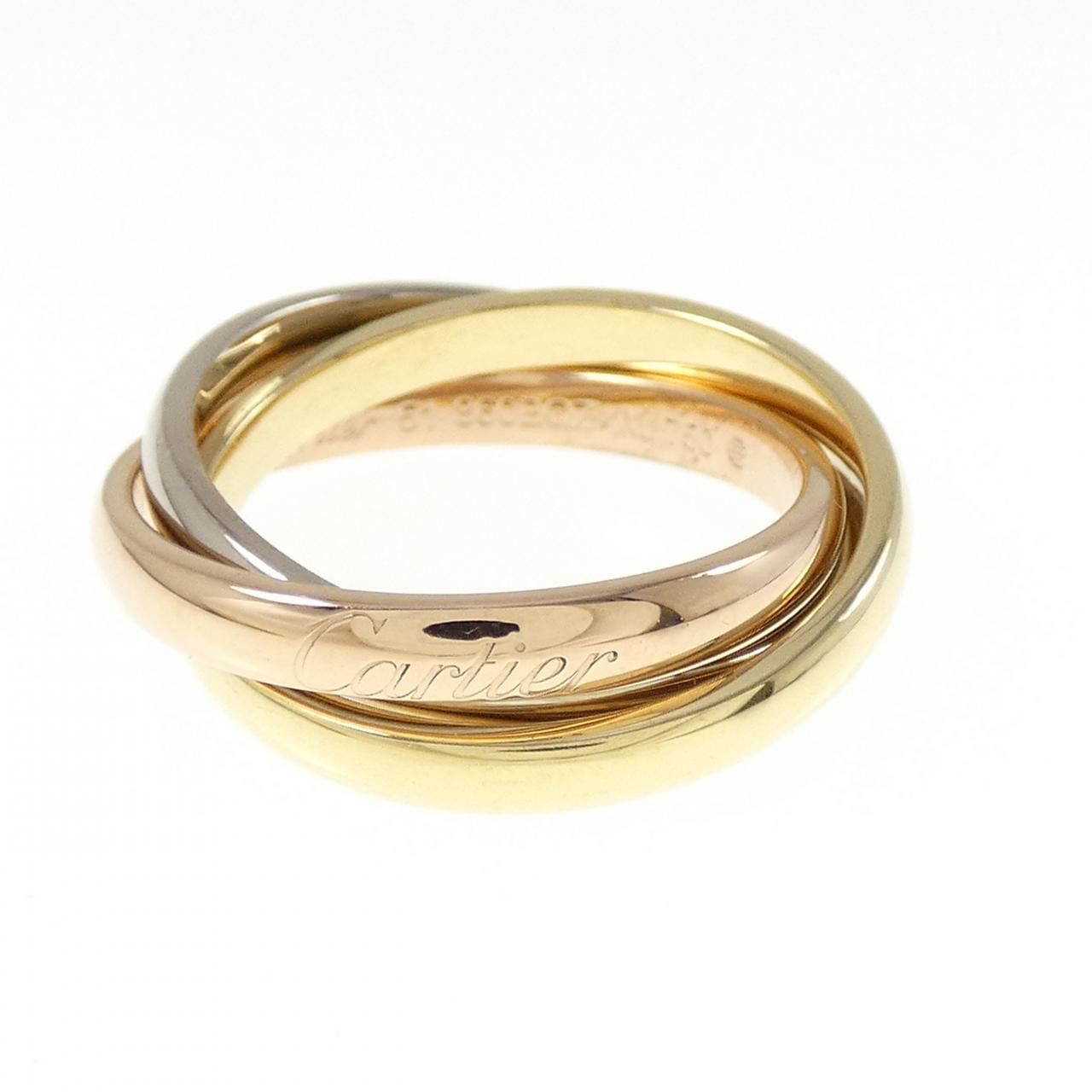 Cartier Cartier Trinity Au750 Ring Size 11 Metal Ring CRB4234200 DUTY FREE for USA