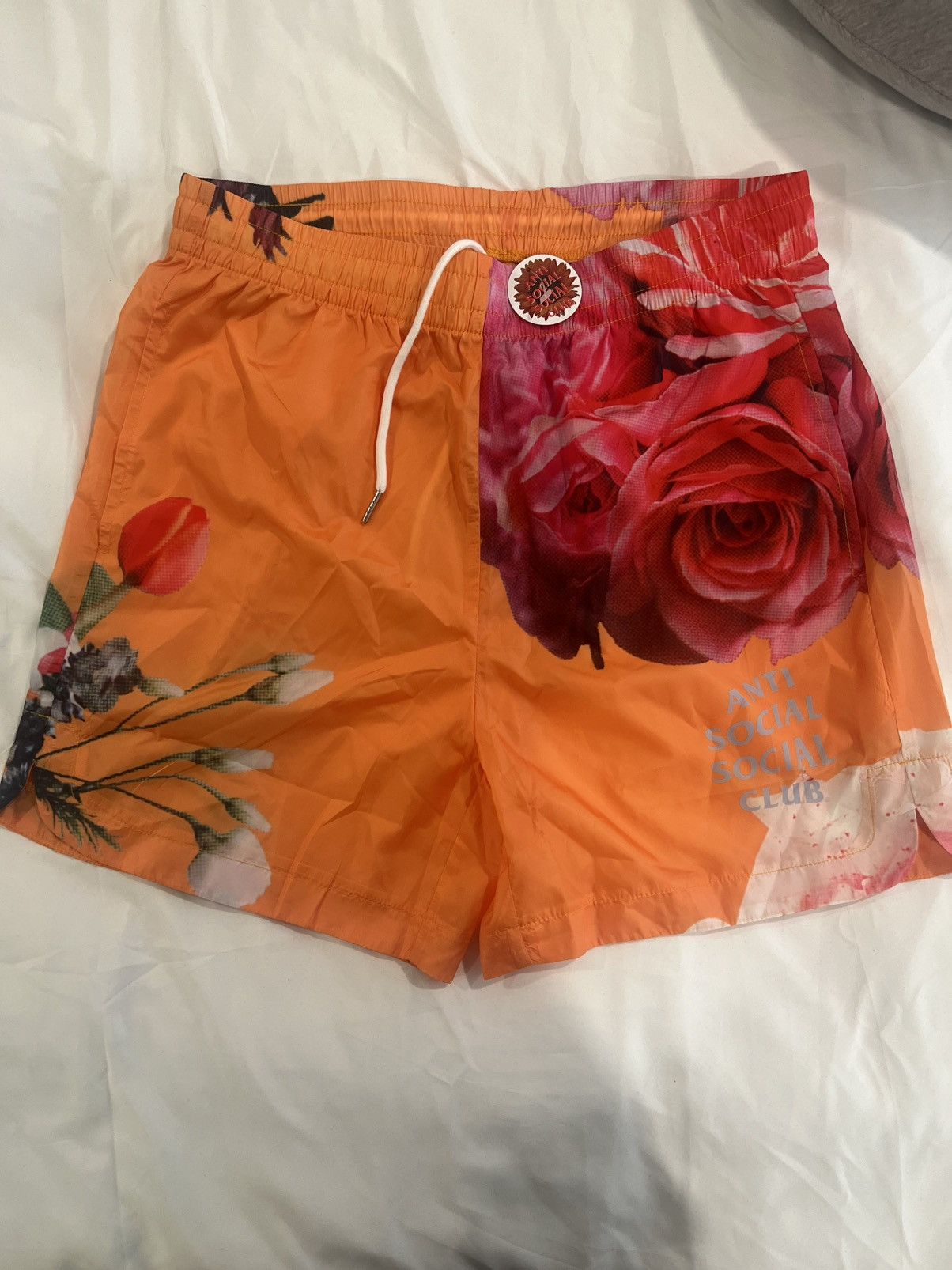 Anti Social Social Club 2022 Anti Social Social Club Water Bo Swim Short 'Orange' Size US 35 - 1 Thumbnail
