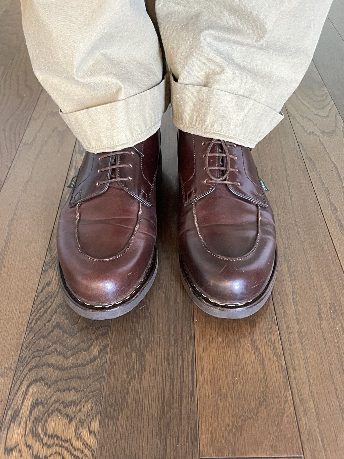 Paraboot Paraboot shell cordova chambord burgundy 8 Size US 9 / EU 42 - 10 Thumbnail