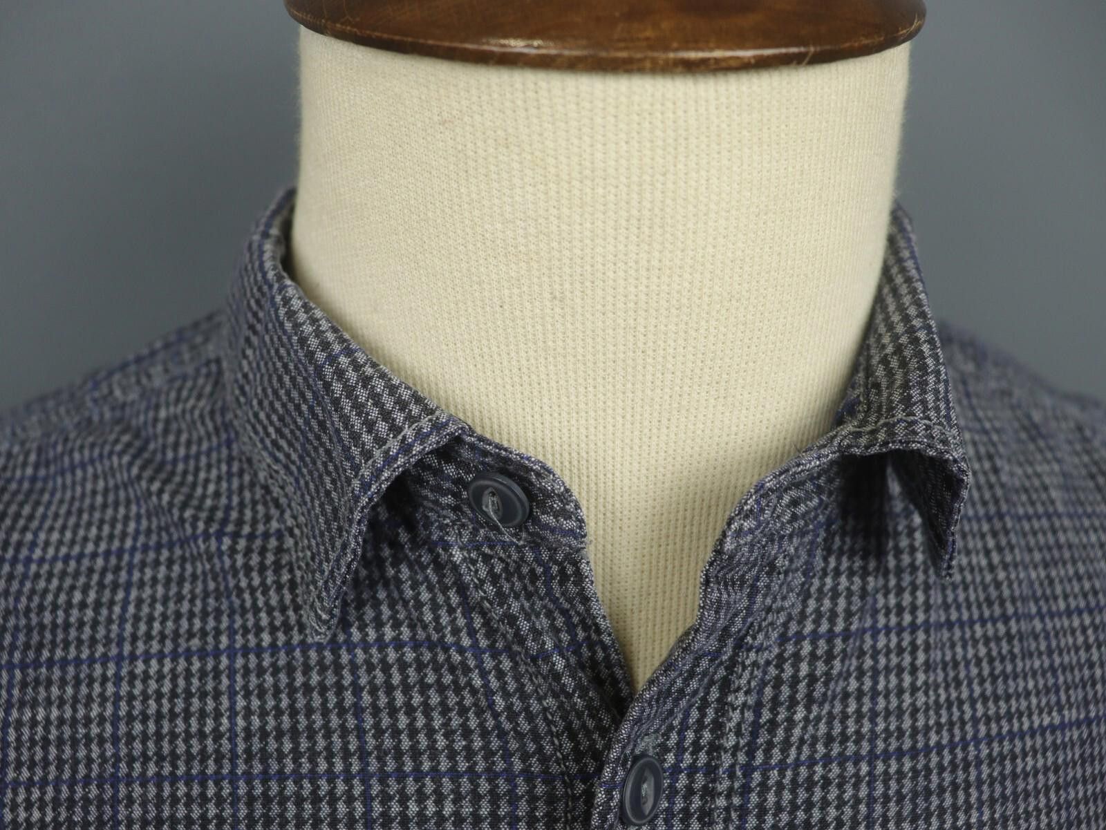Diesel Diesel Co. Multi Houndstooth Cotton Collared Shirt Size L Size US L / EU 52-54 / 3 - 6 Thumbnail