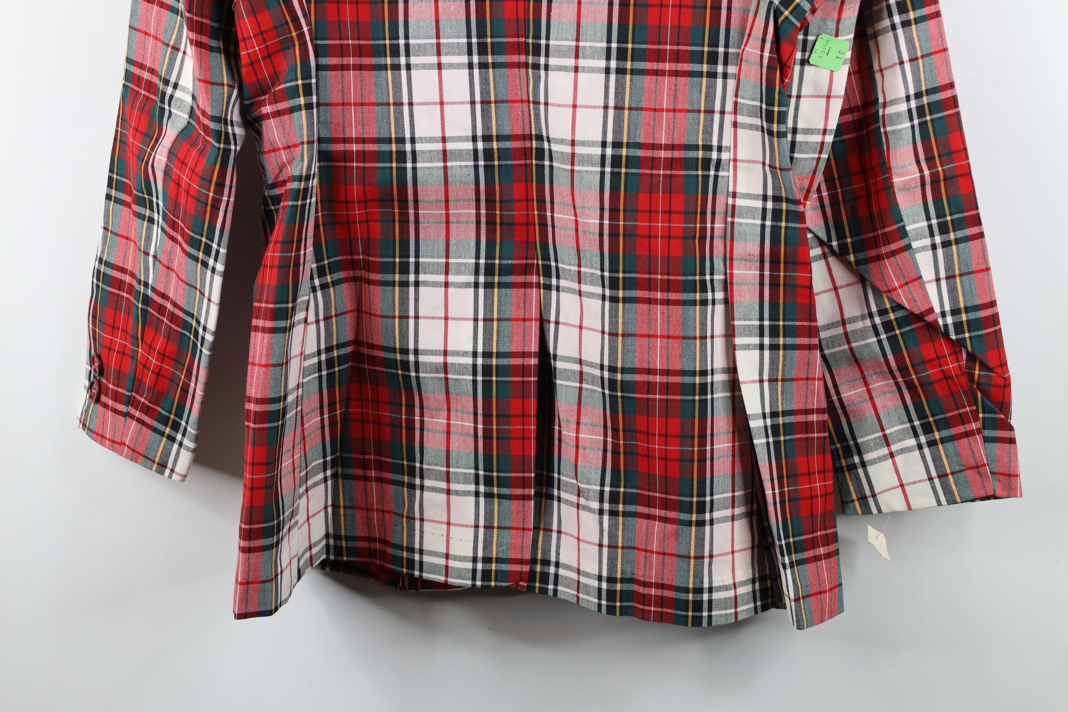 Vintage Deadstock Vintage 50s 60s Rockabilly Blazer Jacket Plaid USA Size XL / US 12-14 / IT 48-50 - 14 Thumbnail