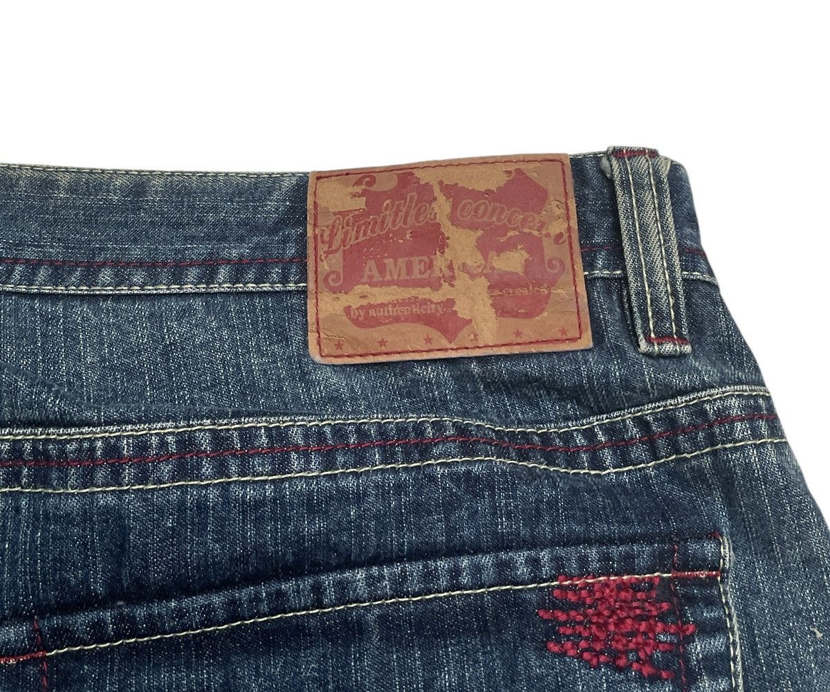 Japanese Brand × Vintage Rare Vintage Japanese Brand Amore Puro Baggy Jeans 1990s Size US 35 - 9 Thumbnail