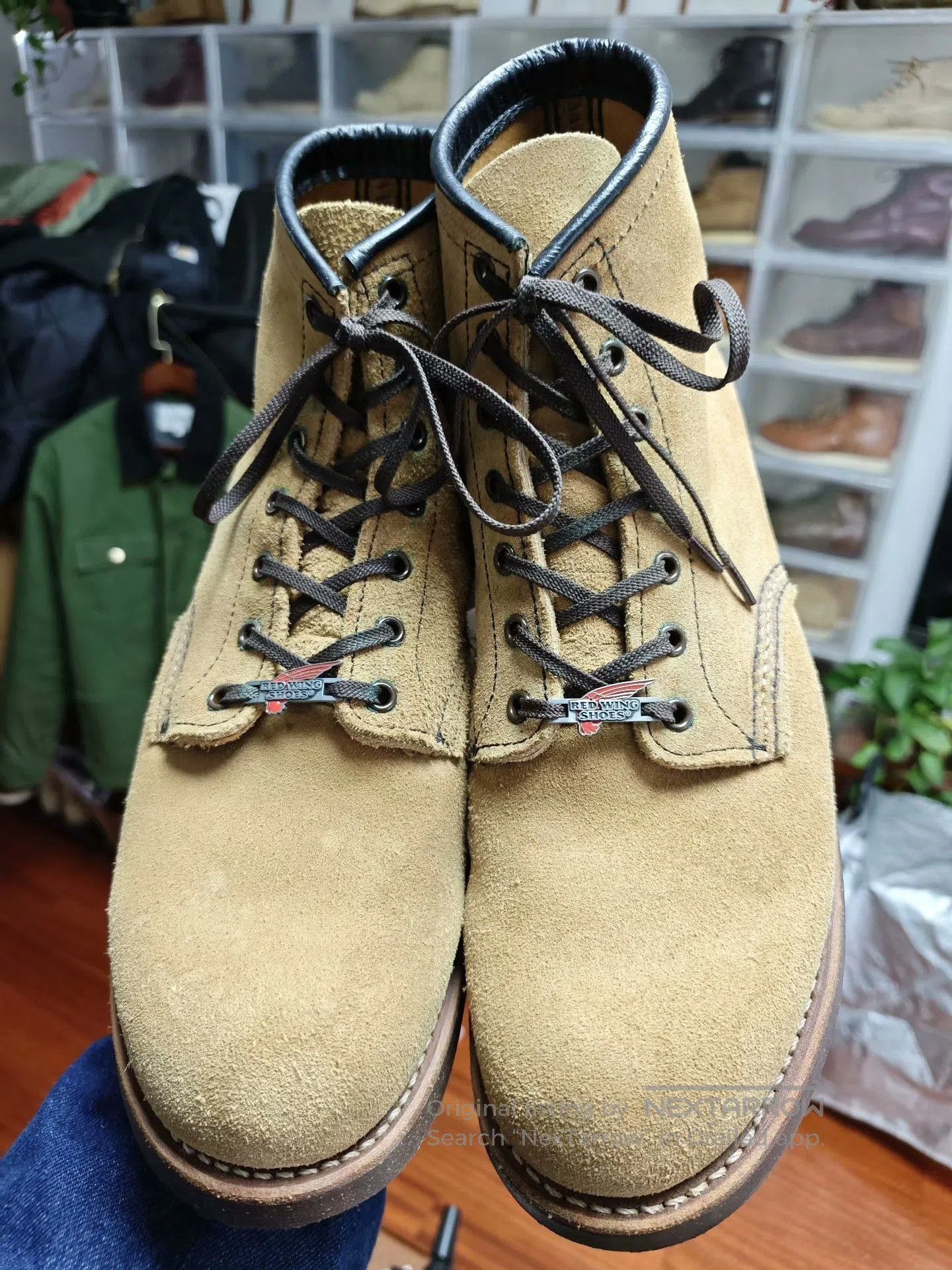 Red Wing Red Wing 9162 Suede Work Boots. Size US 9.5 / EU 42-43 - 2 Thumbnail
