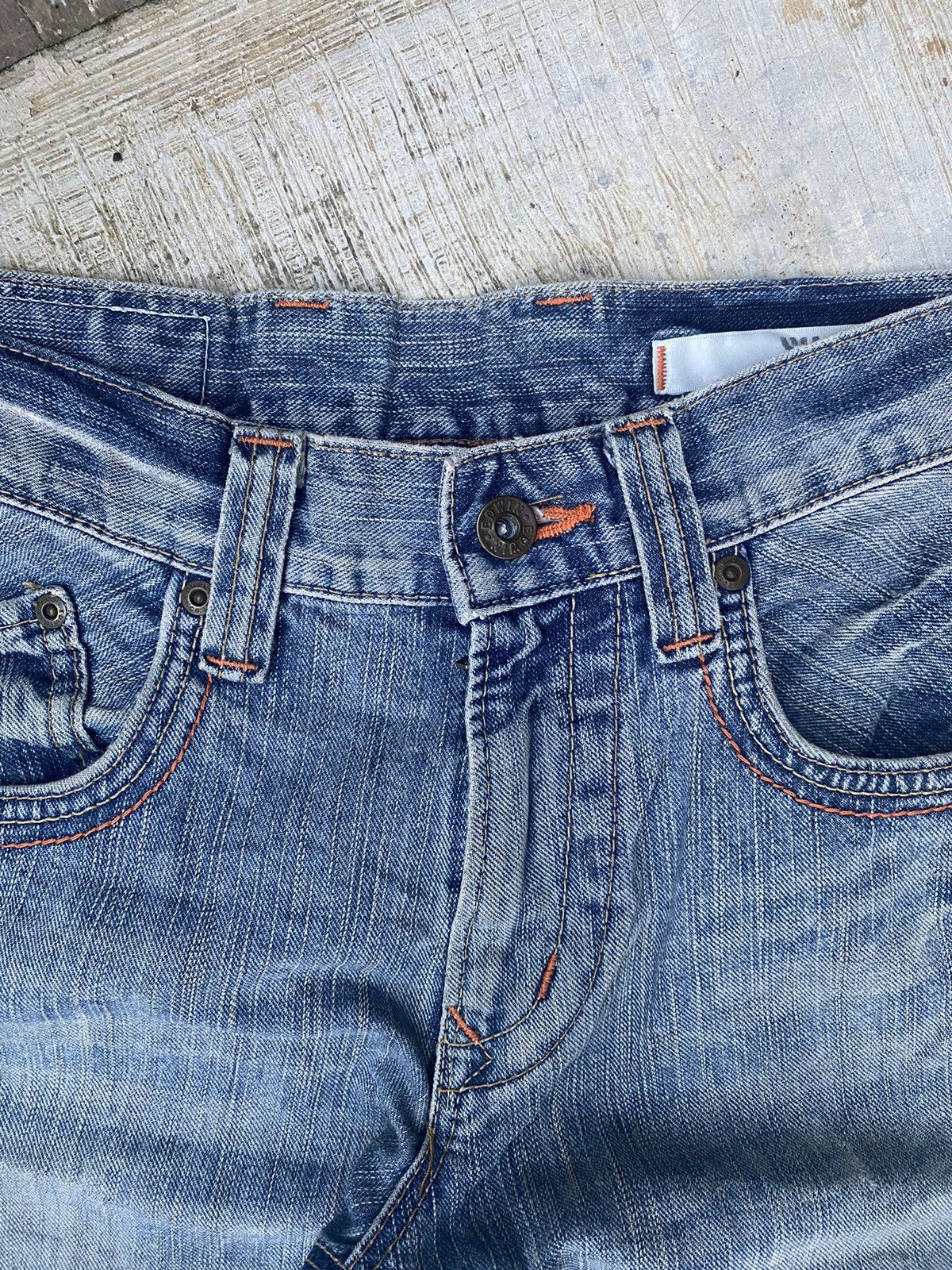 Edwin Distressed Vintage Edwin XV-S Flare Denim Size US 30 / EU 46 - 3 Thumbnail