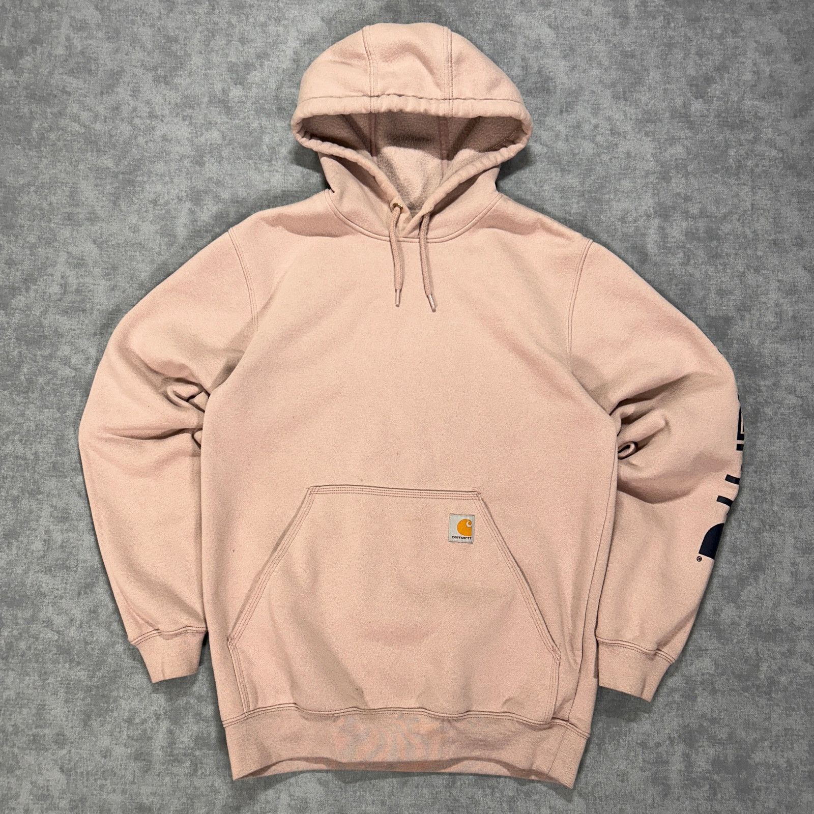 Carhartt Carhartt casual workwear athleisure pink hoodie K288 mens S Size US S / EU 44-46 / 1 - 1 Thumbnail