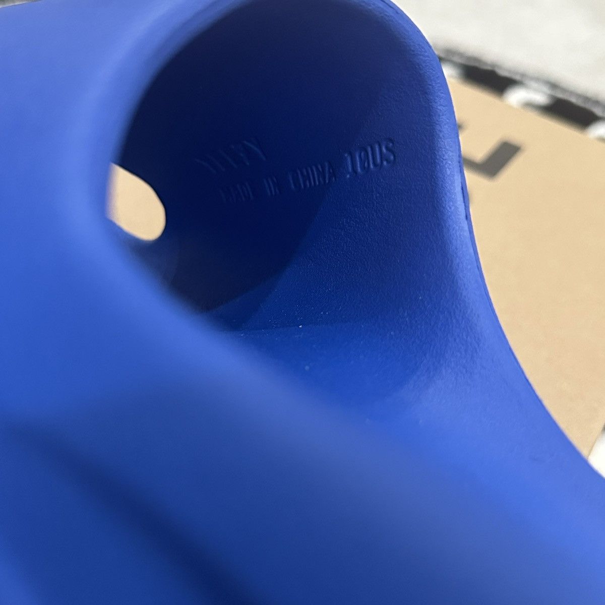 Adidas × Kanye West Adidas Yeezy Slide Azure 💙 Size US 10 / EU 43 - 7 Thumbnail