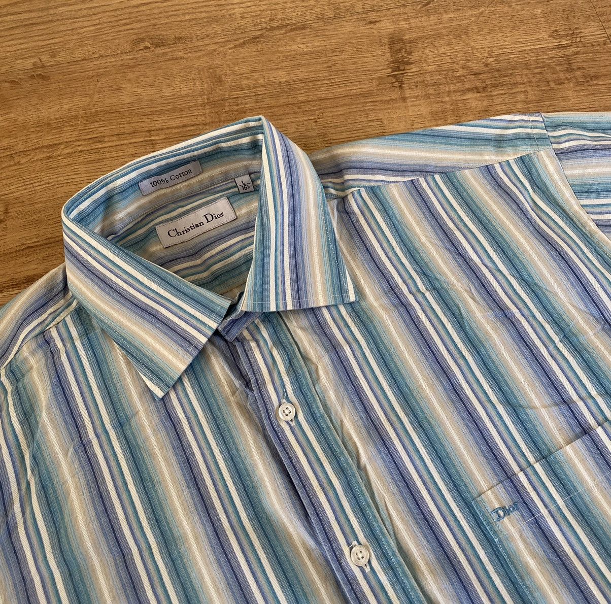 Christian Dior Striped Shirt x Vintage x Luxury