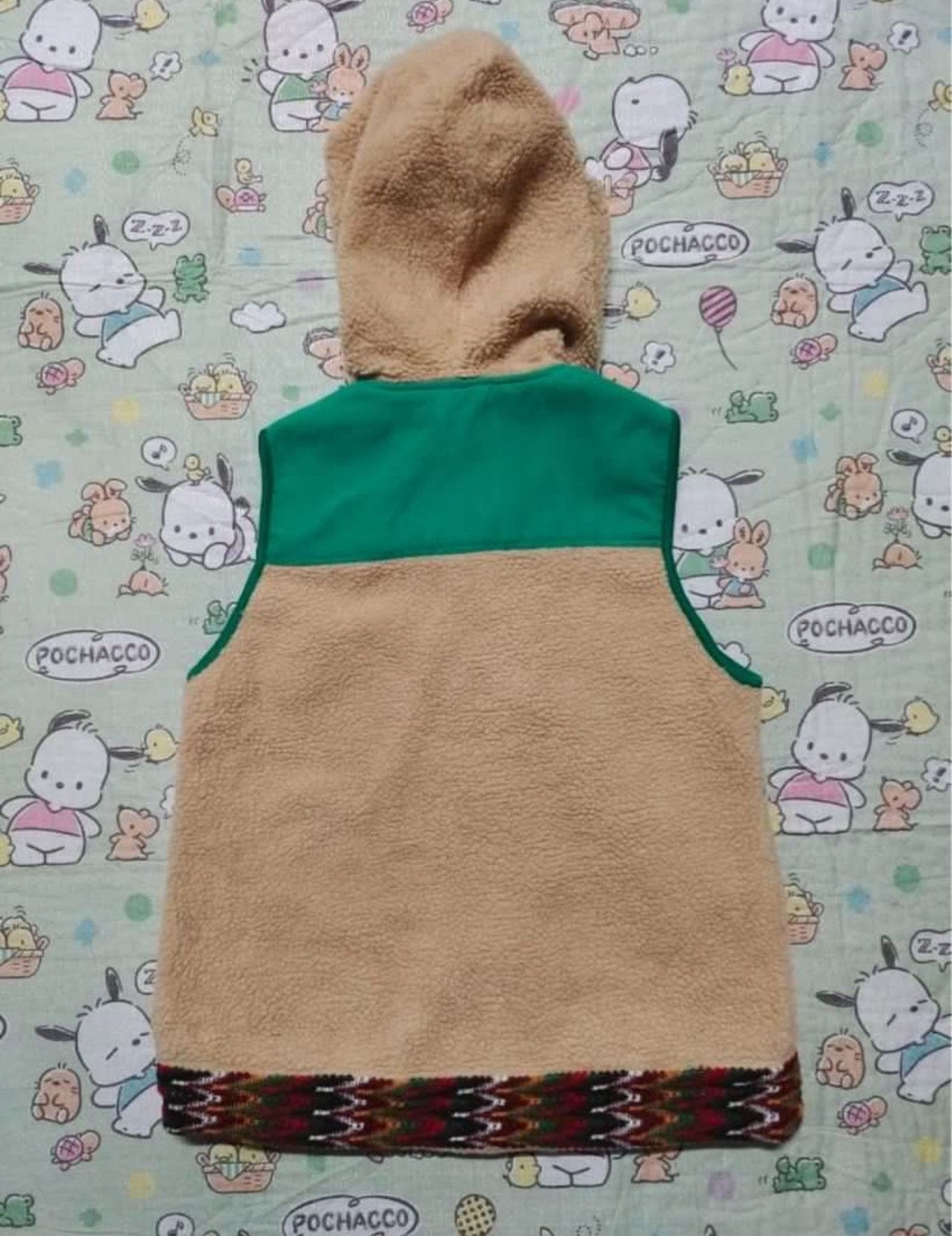 Japanese Brand Titicaca Women’s Hooded Fleece Vests Size M / US 6-8 / IT 42-44 - 3 Thumbnail