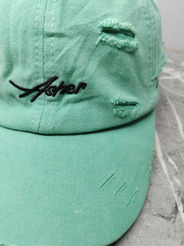 Japanese Brand Vintage Asher Distressed Style Cap Hat Size ONE SIZE - 3 Thumbnail