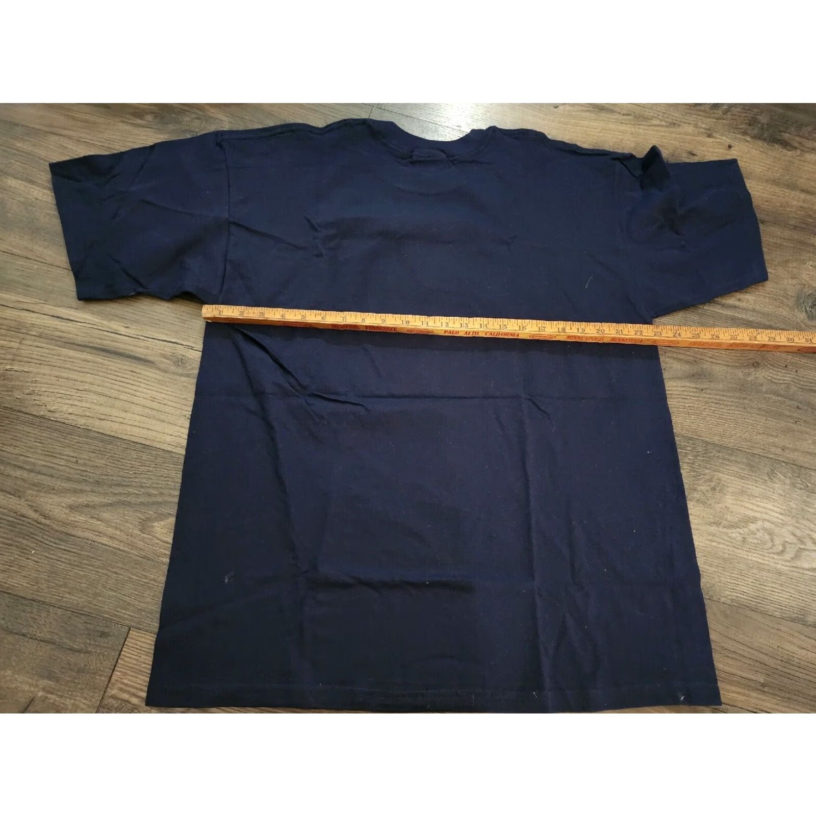 Gildan VINTAGE 2000s Gildan Funny Graphic T Shirt Enjoy Life EAT Out More Often Mens XL Blue Size US XL / EU 56 / 4 - 2 Thumbnail