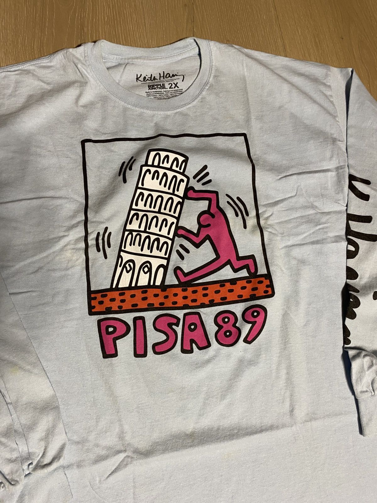 Keith Haring Keith Haring Pisa 89’ Shirt Size US XXL / EU 58 / 5 - 7 Thumbnail