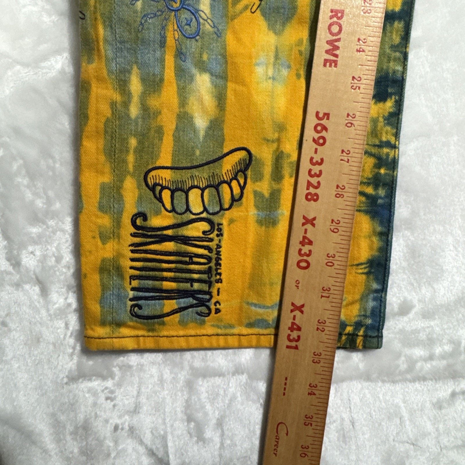 7 For All Mankind Embroidered Skater Tie Dye 7 For All Mankind Austyn Jeans Size US 30 / EU 46 - 16 Thumbnail