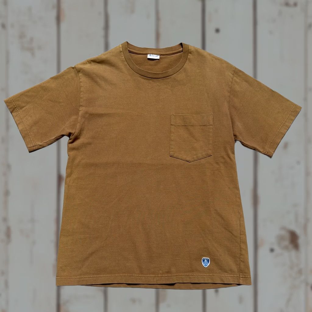 Percival Orcival France Solid Cotton Pocket Heavy Shirt Made In Japan Unisex Adults Brown Size 3 - Pre-Owned Size US S / EU 44-46 / 1 - 1 Thumbnail