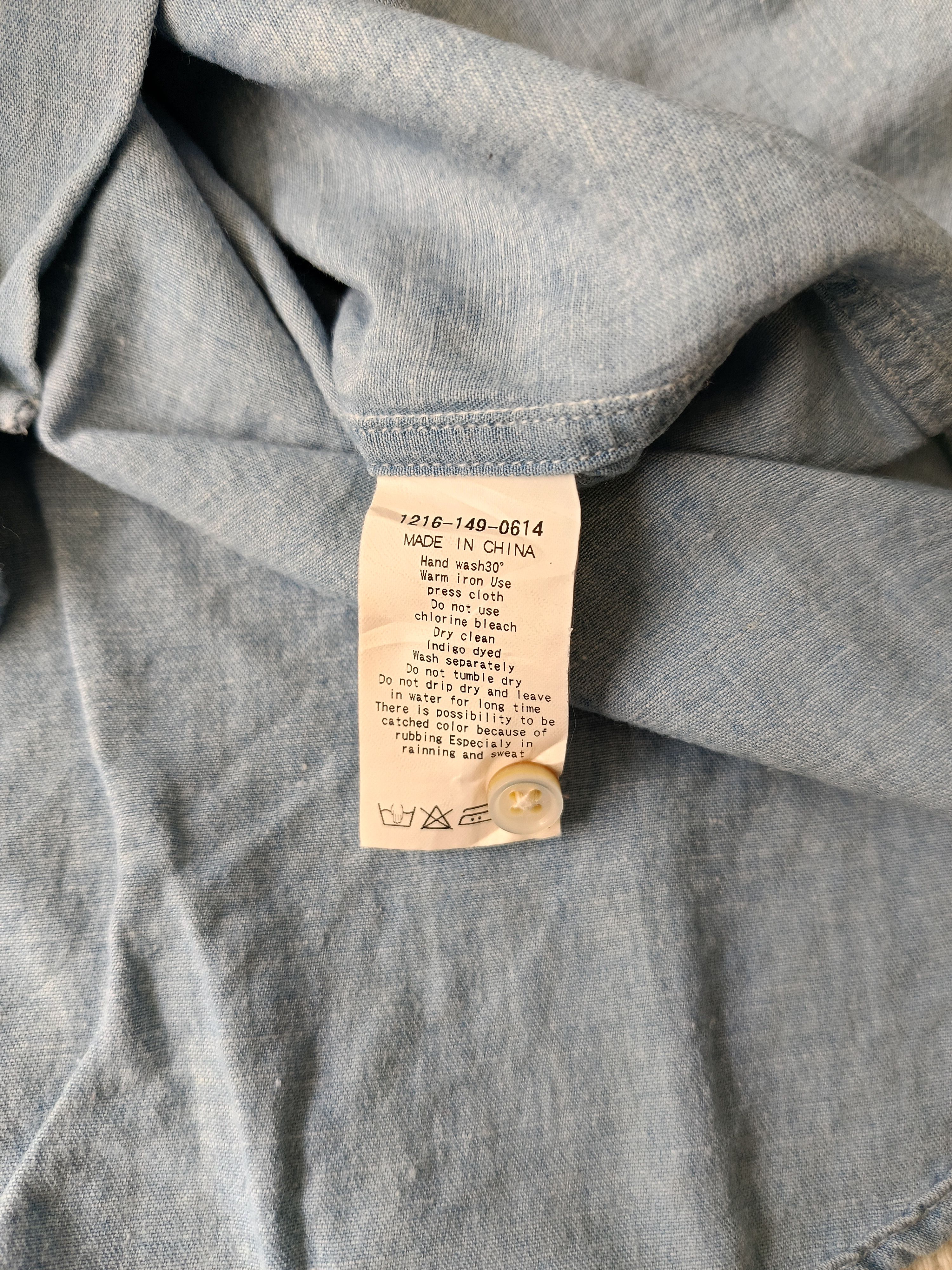 BEAUTY&YOUTH × United Arrows UNITED ARROWS Beauty Youth denim chambray faded shirt Size US M / EU 48-50 / 2 - 12 Thumbnail