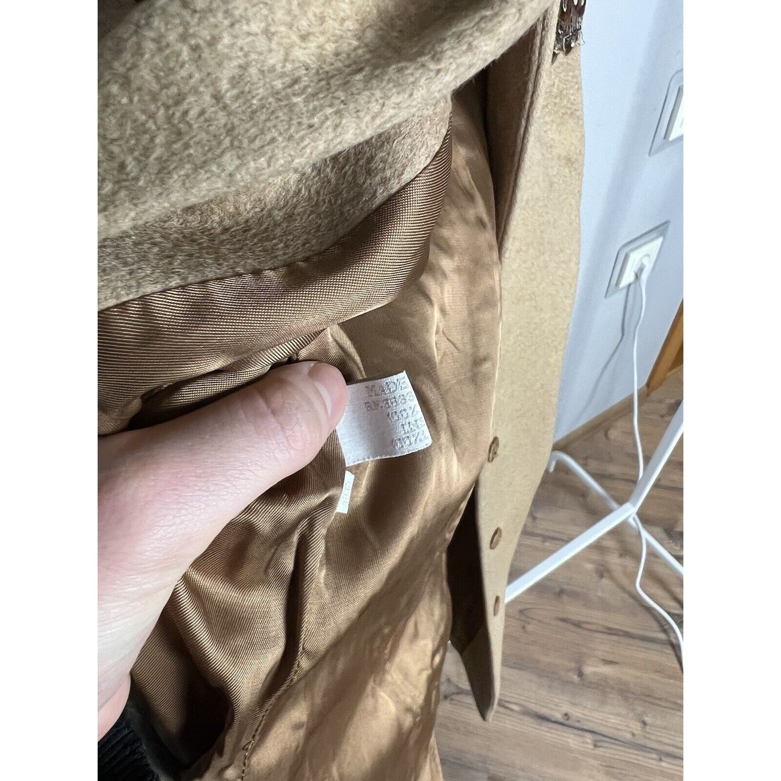 Prada RARE! Prada Beige Camelwool Hooded Coat Size 38 Size XS / US 0-2 / IT 36-38 - 15 Thumbnail