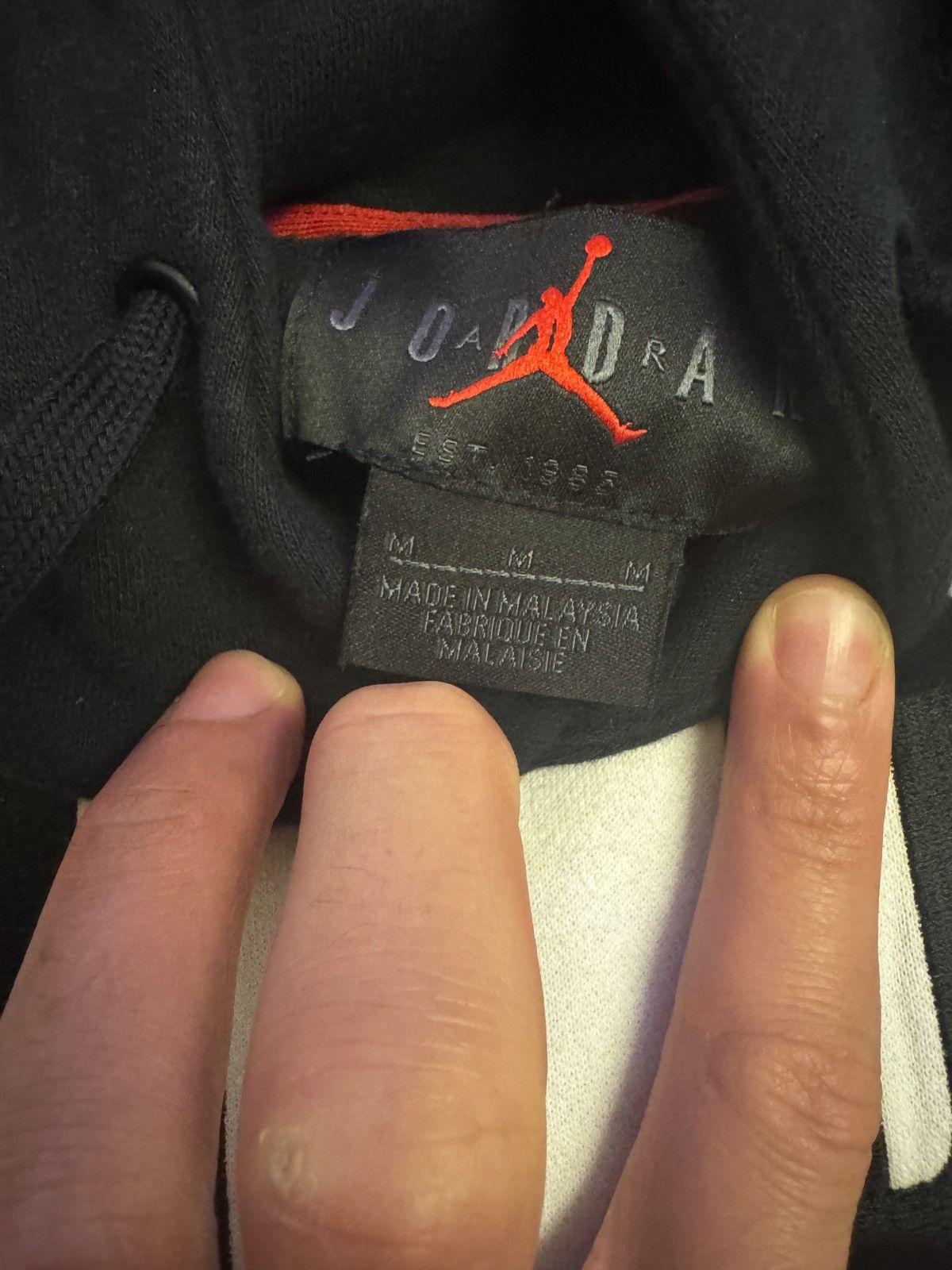 Jordan Brand Nike Jumpman Embroidered Y2K Jordan Pullover Hoodie Size US M / EU 48-50 / 2 - 9 Thumbnail