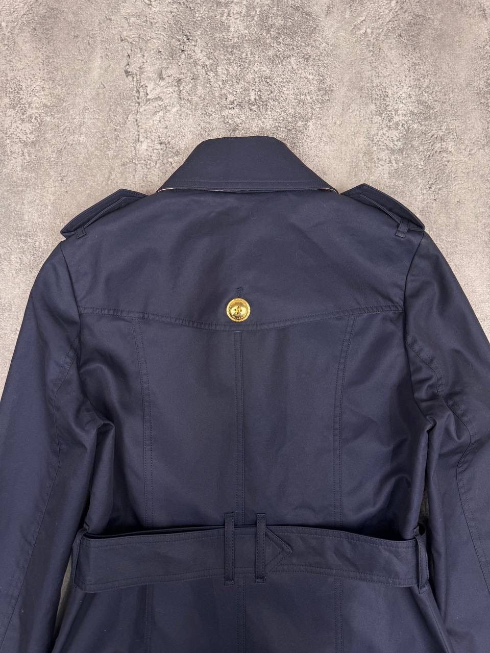 Burberry Burberry Women's Short Trench Coat Navy Size S Size S / US 4 / IT 40 - 10 Thumbnail