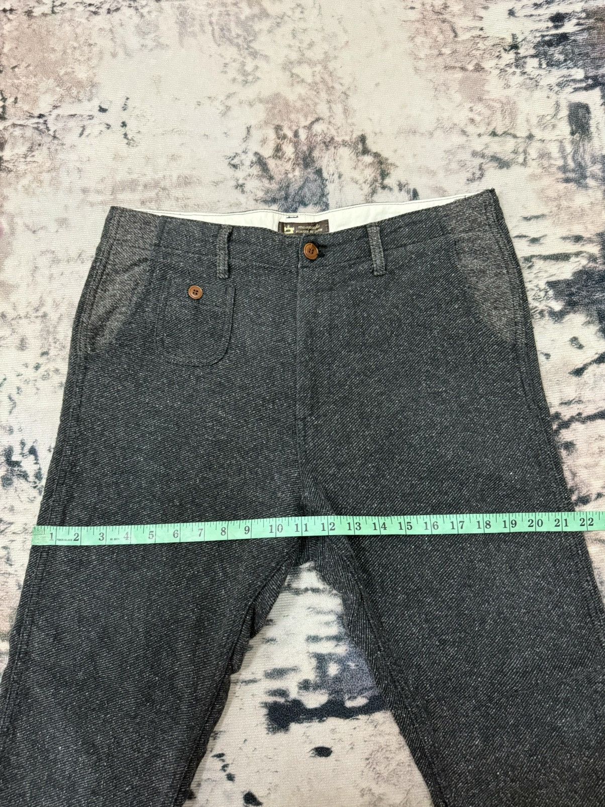Edition Japan × Japanese Brand Mc Apache Fabrique Au Japon Wool Casual Pants Size US 34 / EU 50 - 15 Thumbnail