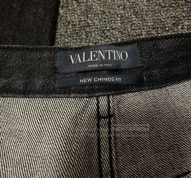 Valentino Valentin Black Gray Denim Jeans. Size US 32 / EU 48 - 4 Thumbnail