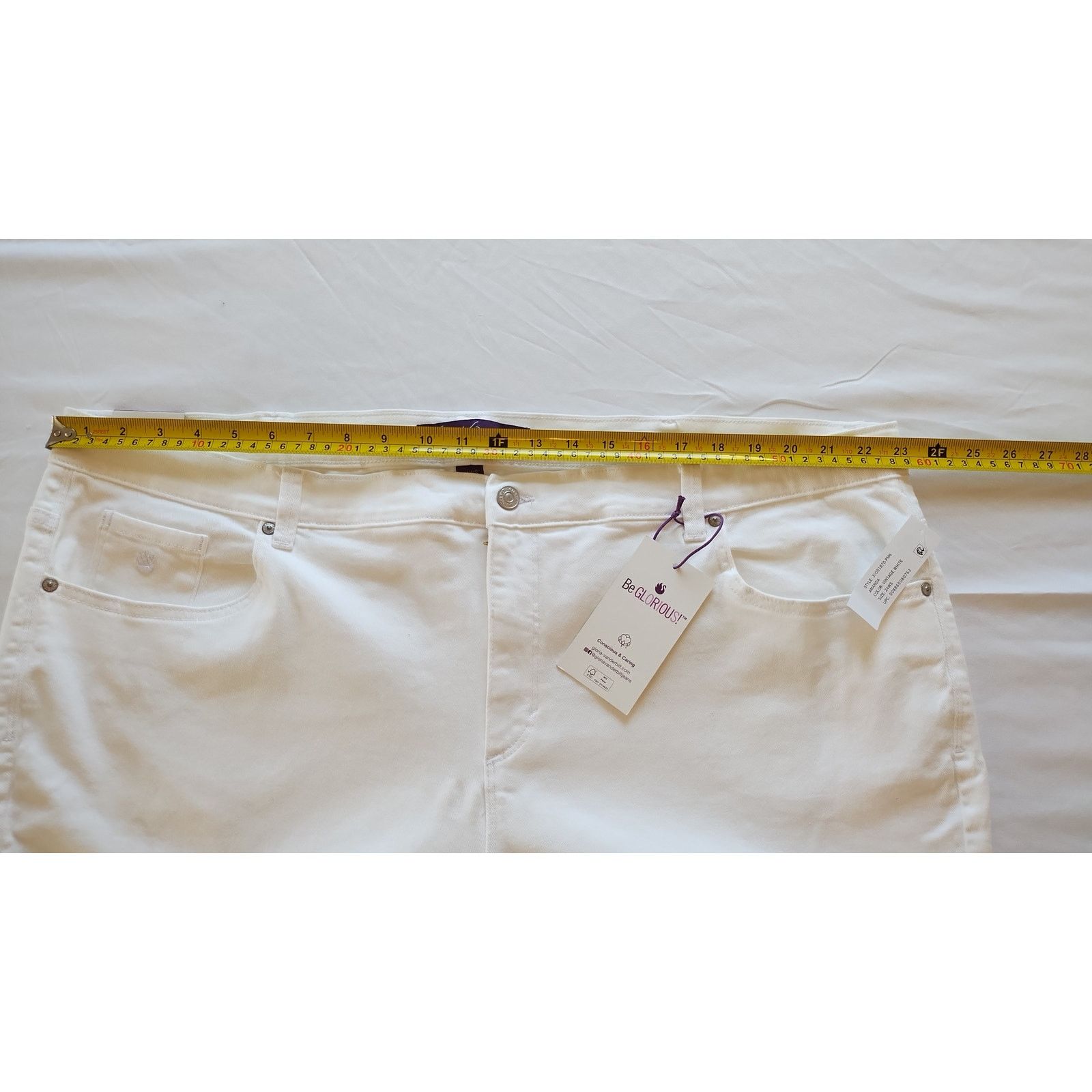 Gloria Vanderbilt NWT Gloria Vanderbilt Slimming Jeans Women Size 24W White Size 24" / US 00 / IT 34 - 15 Thumbnail
