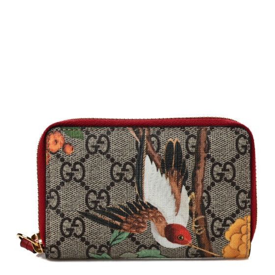 Tian Bird Gucci Tian Card Holder Gucci Tian Purse Coin Pouch Card