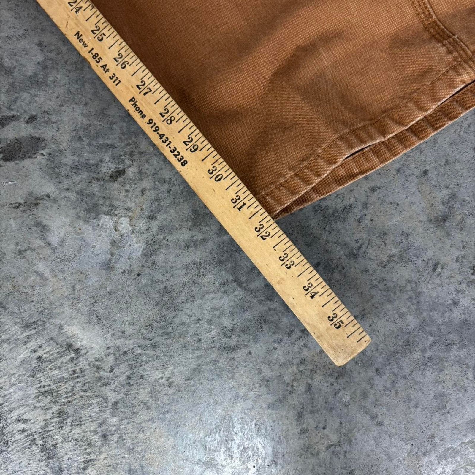 Vintage Vintage Carhartt Style Tan Baggy Carpenter Pants Size US 40 / EU 56 - 6 Thumbnail