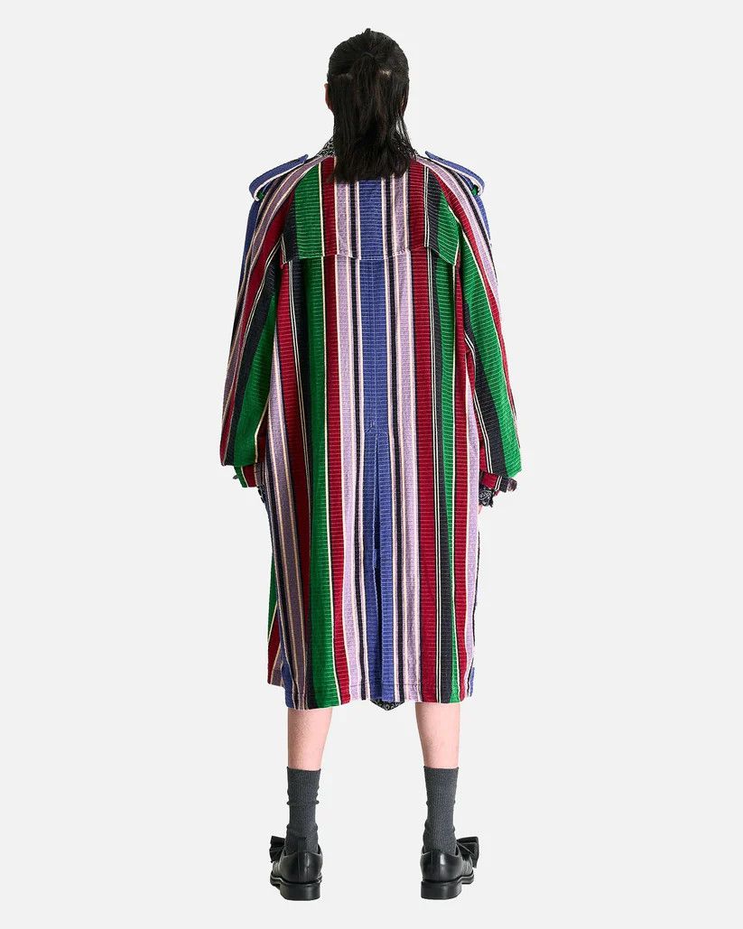 Comme des Garcons Homme Plus o1s1v1r1oon0925 Paneled Patchwork Coat in Multicolor Size US XXL / EU 58 / 5 - 3 Thumbnail
