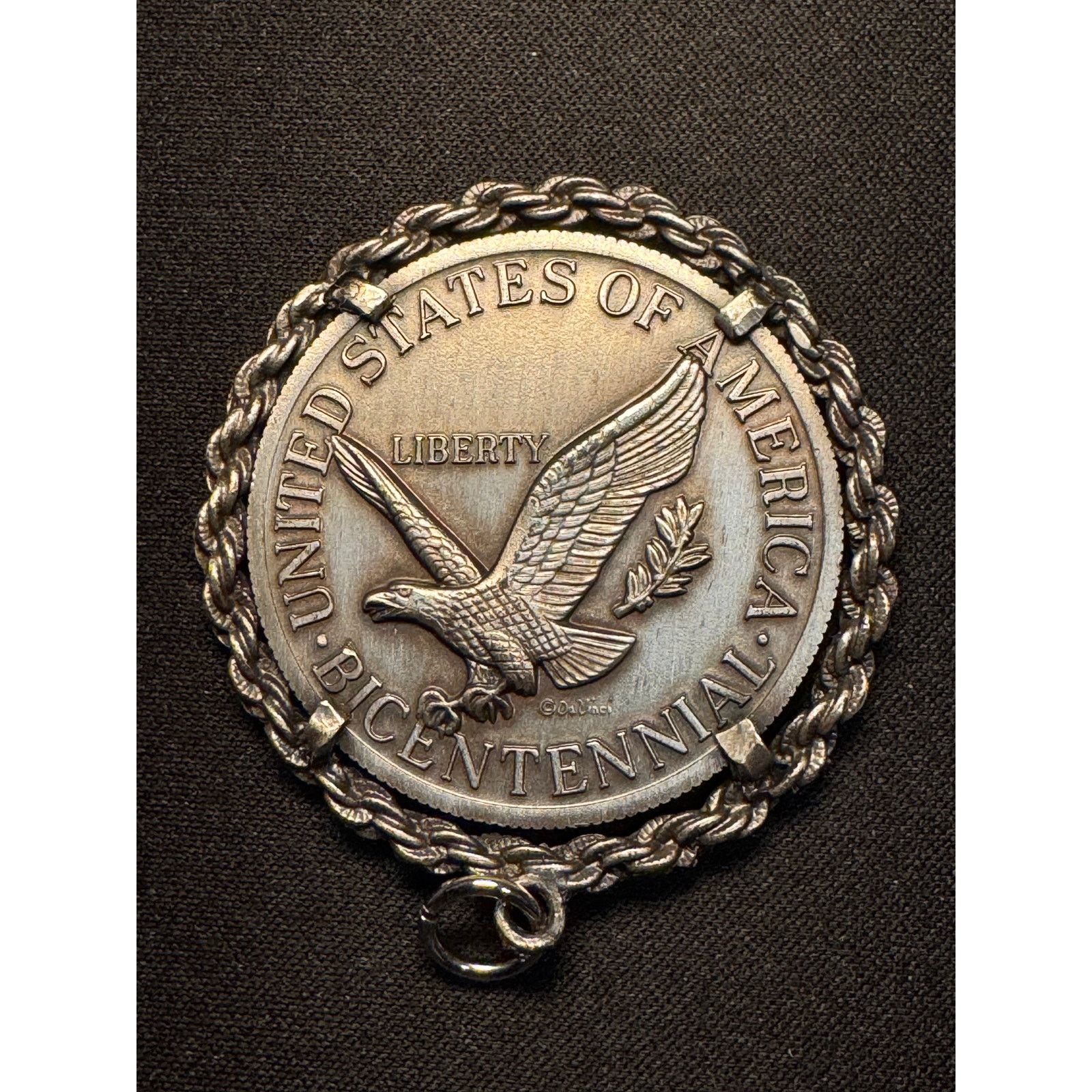 Other Spirit of 76 Bicentennial Medal 200 Anniversary Coin Pendant Size ONE SIZE - 5 Thumbnail