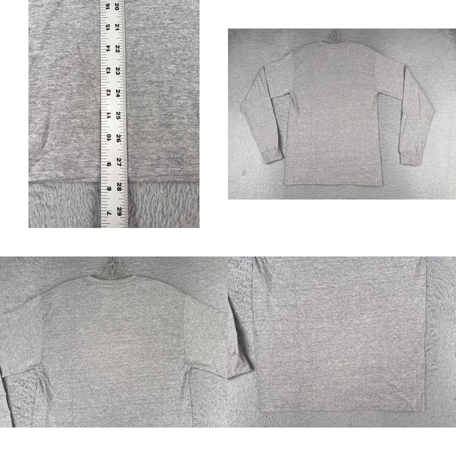 Champion Champion Shirt Men Adult Small Gray Long Sleeve Crew Neck Cotton Blend NEW NO TAGS Size US S / EU 44-46 / 1 - 9 Thumbnail