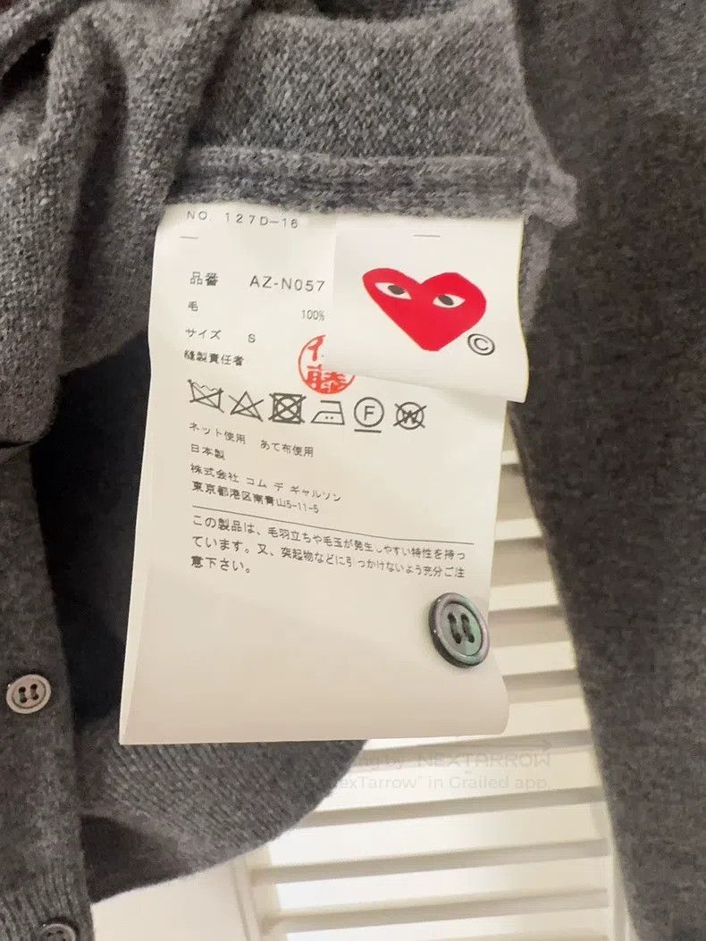 Comme des Garcons Comme Des Garcons Classic Wool Cardigan Sweater Size S / US 4 / IT 40 - 6 Thumbnail