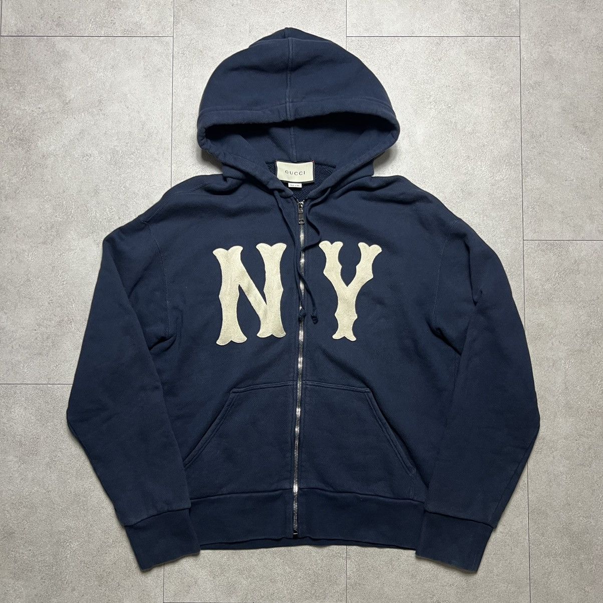 Gucci × MLB × New York Yankees Gucci X MLB New York Yankees Zip Up