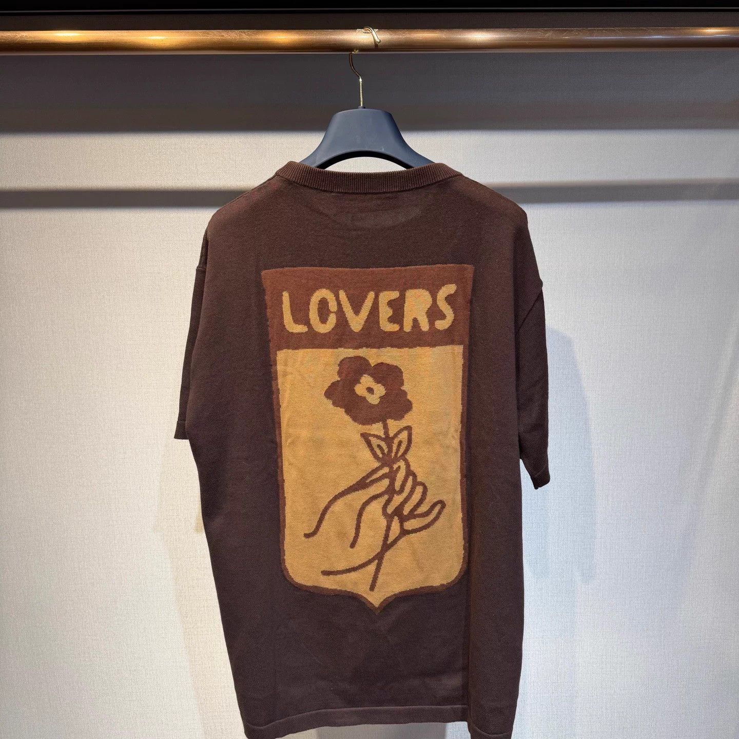 Louis Vuitton Lv x Pharrell Williams Knit Brown Short-Sleeve M Size US M / EU 48-50 / 2 - 2 Thumbnail