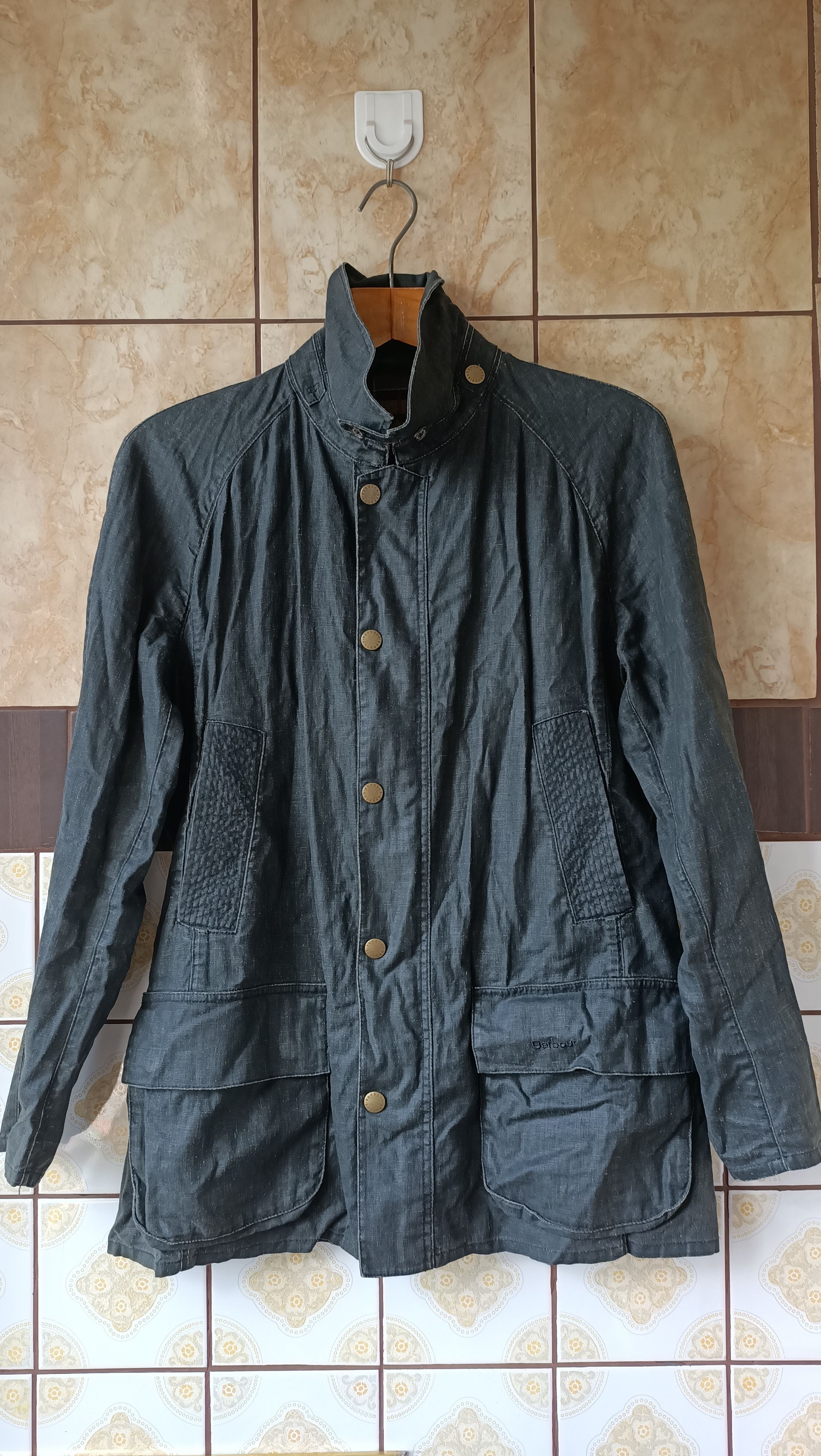 Barbour Kellen waxed cotton coat Grailed