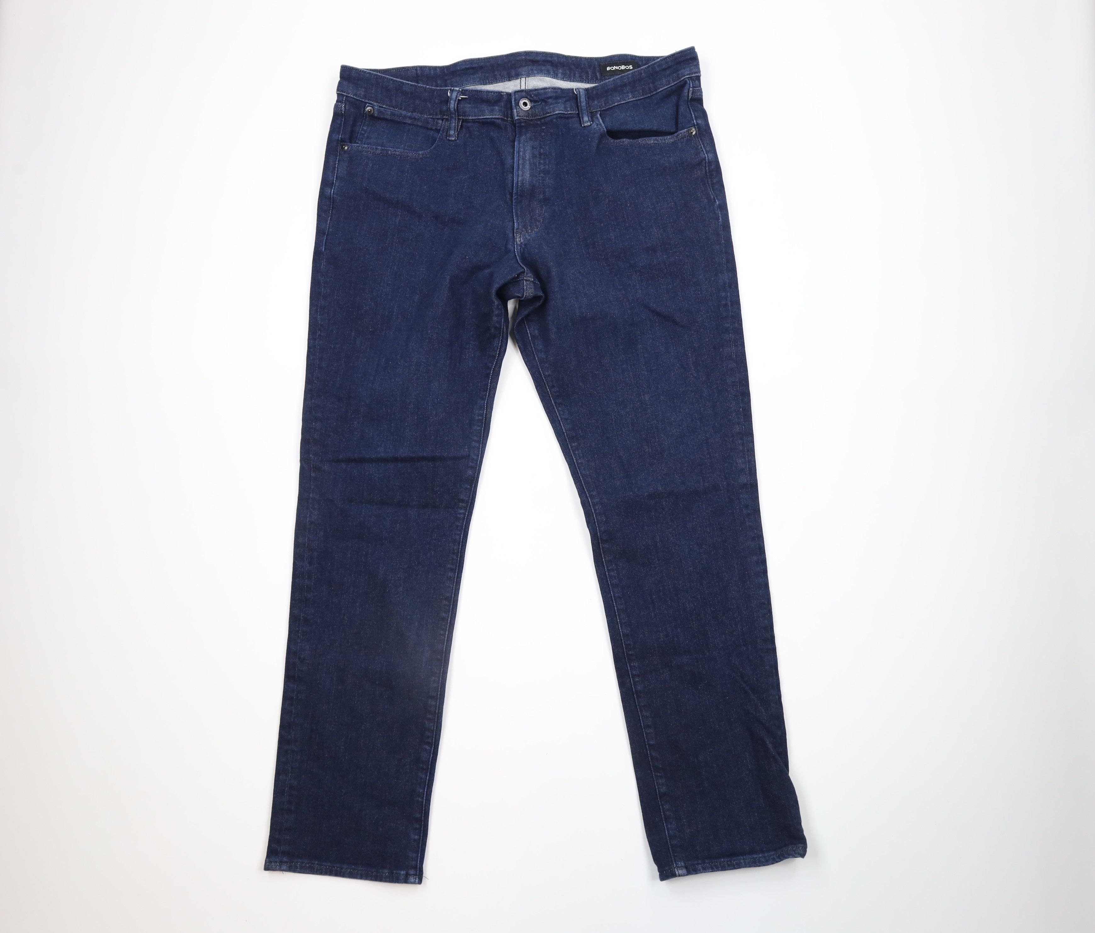 Bonobos × Vintage Bonobos Slim Fit Stretch Denim Jeans Pants Indigo Blue Size US 38 / EU 54 - 1 Thumbnail