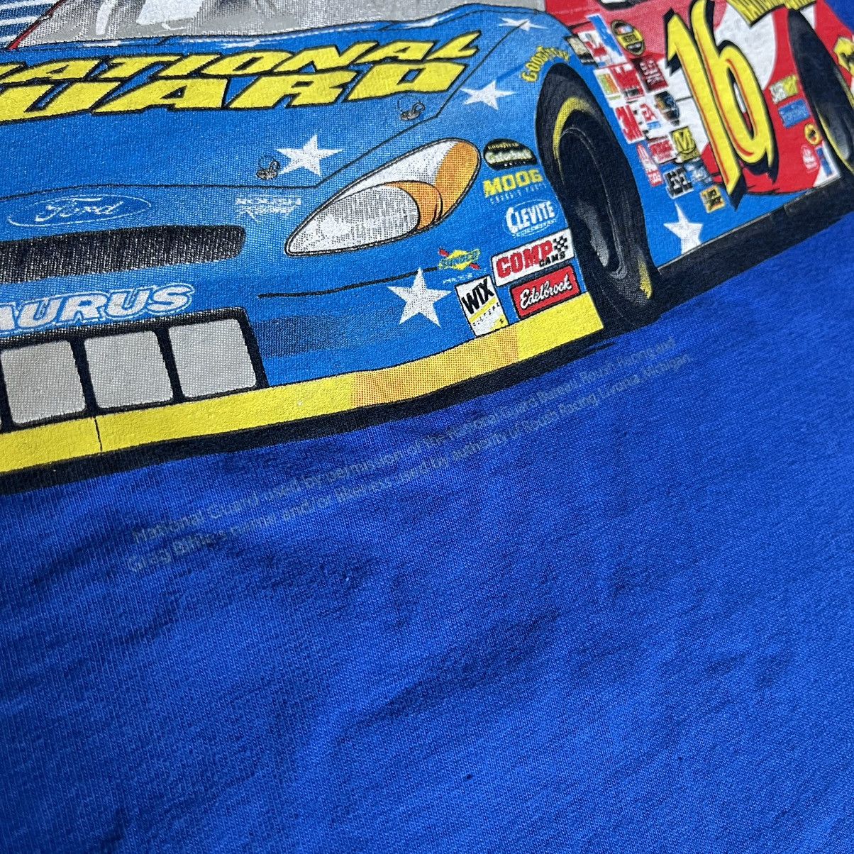 NASCAR × Vintage Vintage 2000s NASCAR Greg Biffle Racing Graphic Logo T Shirt Size US M / EU 48-50 / 2 - 4 Thumbnail