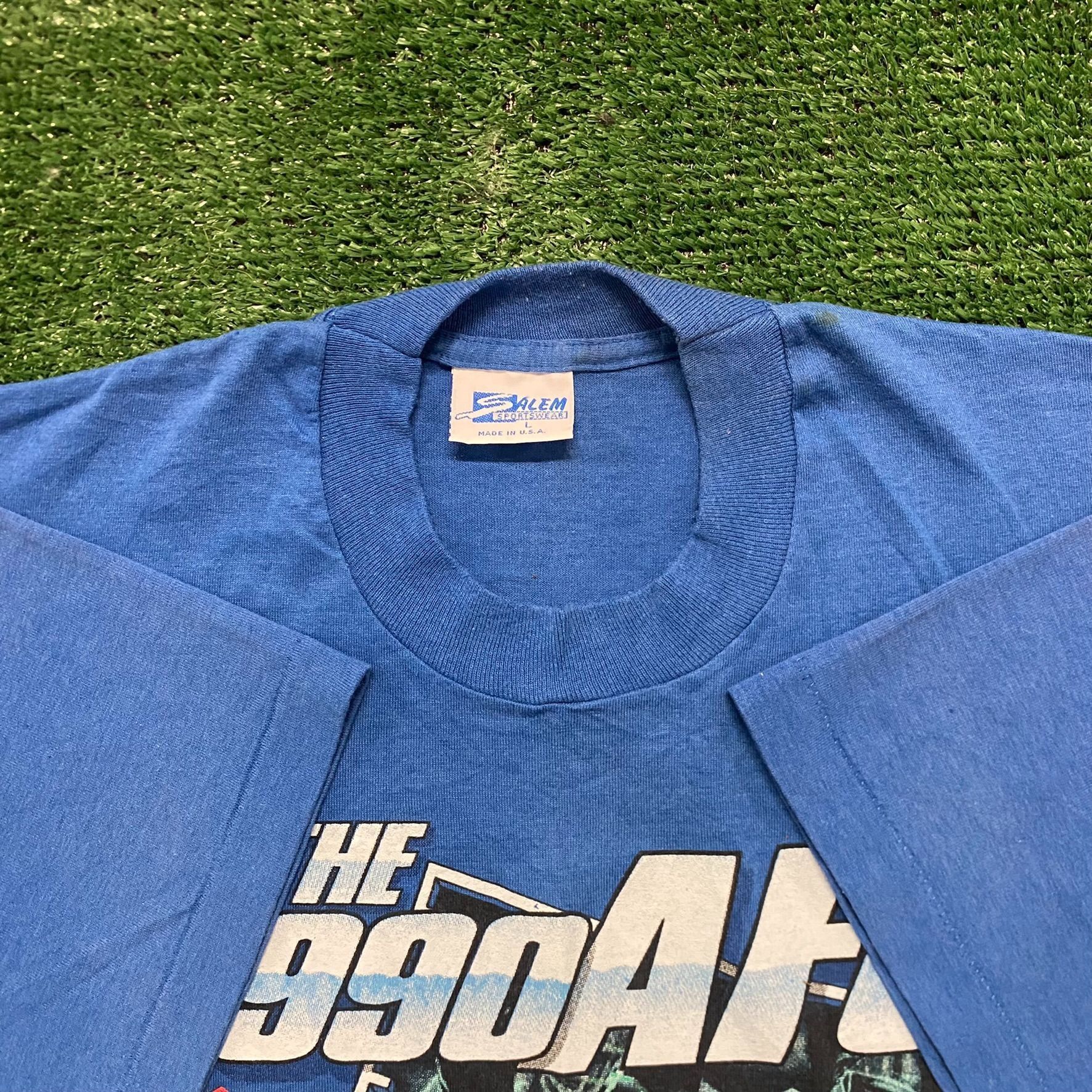 Salem Sportswear Vintage 90s Essential Buffalo Bills Single Stitch Sports Tee Size US M / EU 48-50 / 2 - 5 Thumbnail