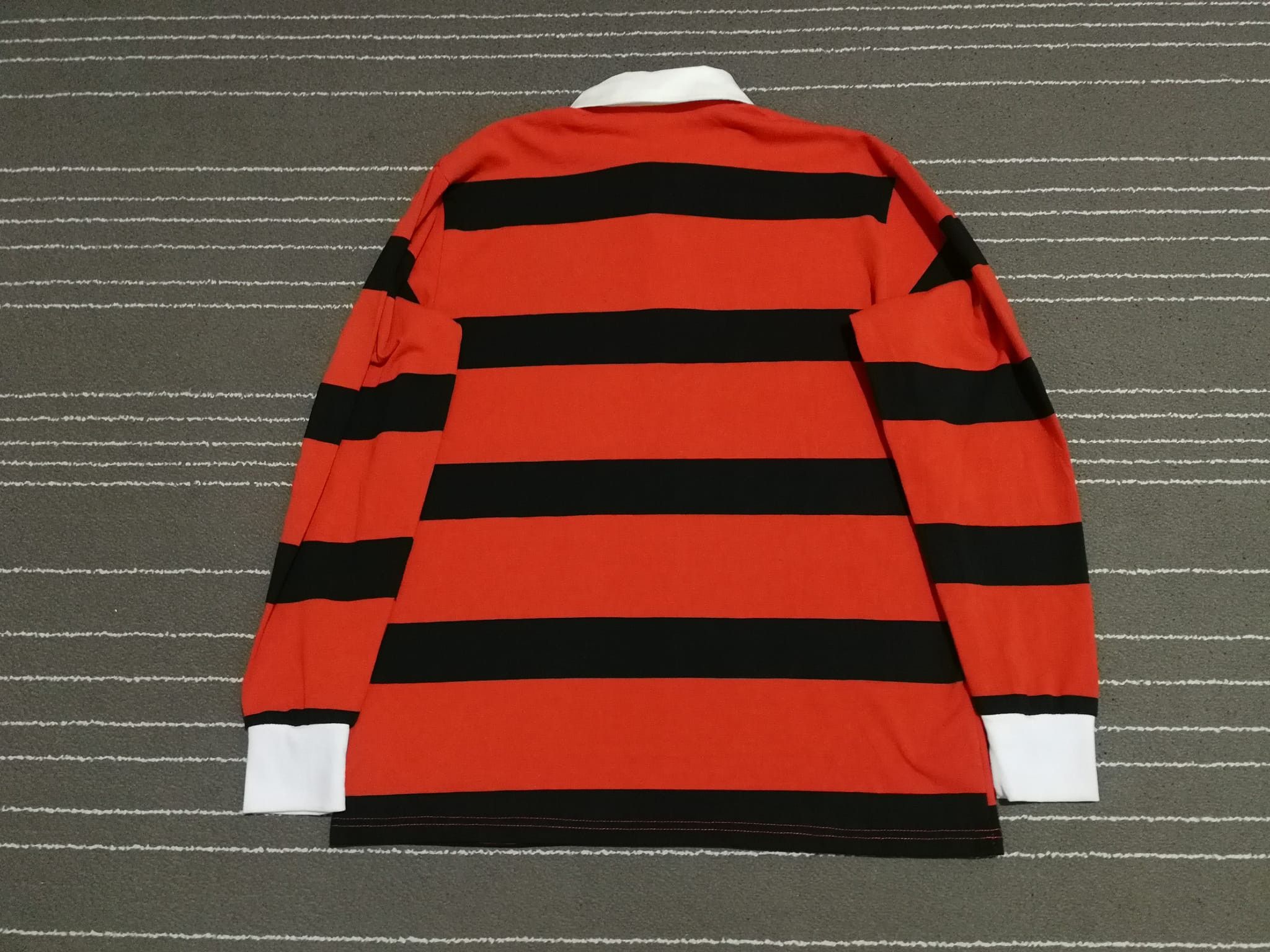 Japanese Brand West End Draught rugby LS polo tee M 1779 Size US M / EU 48-50 / 2 - 2 Thumbnail