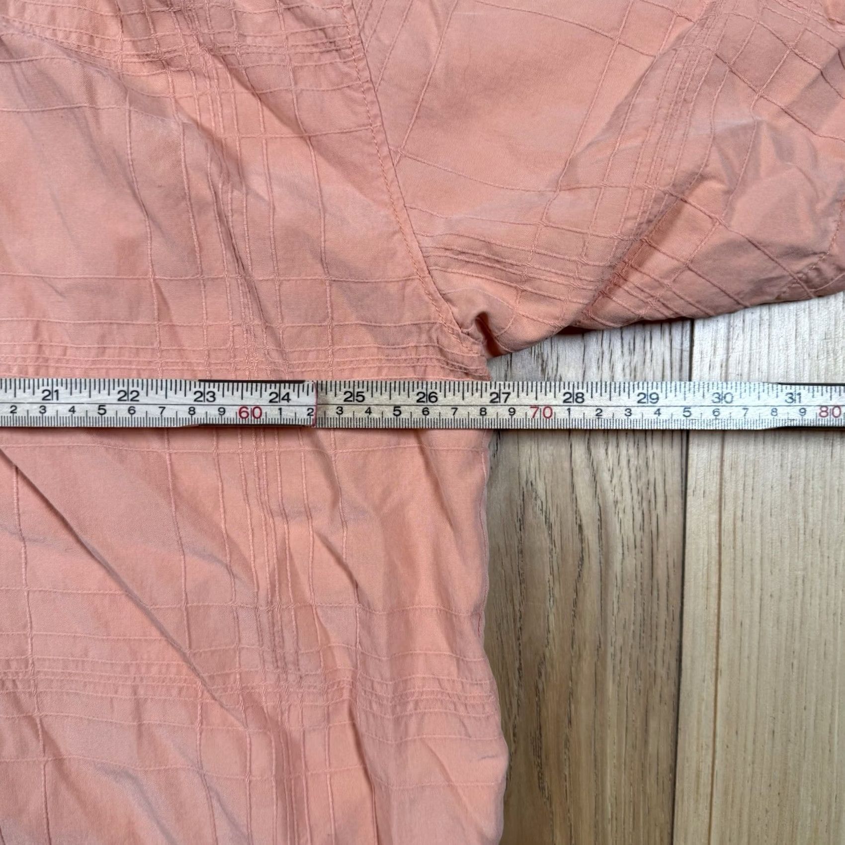 Tommy Bahama VINTAGE Tommy Bahama Button Up Shirt Mens XXL Long Sleeve Silk Geometric AOP Peach 2XL Mens Size US XXL / EU 58 / 5 - 7 Thumbnail