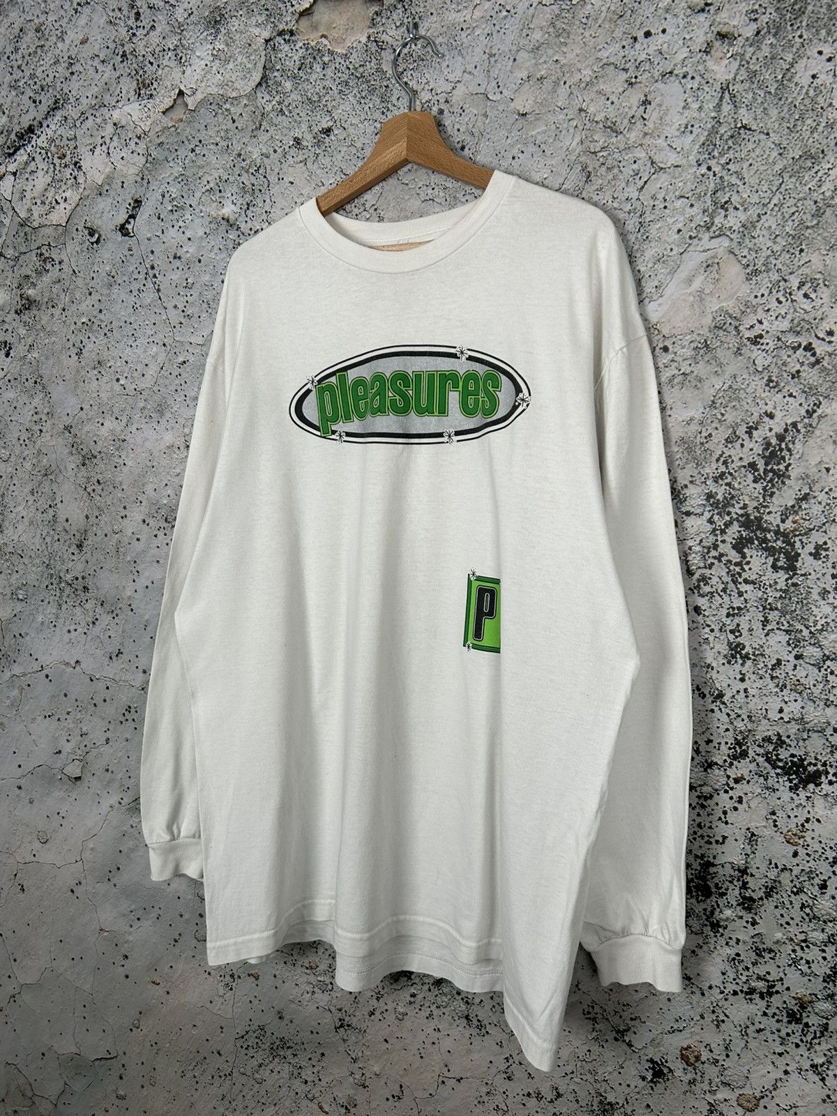 Pleasures Pleasures Now White Longsleeve Streetwear Hype Skate Rock Size US XL / EU 56 / 4 - 2 Thumbnail