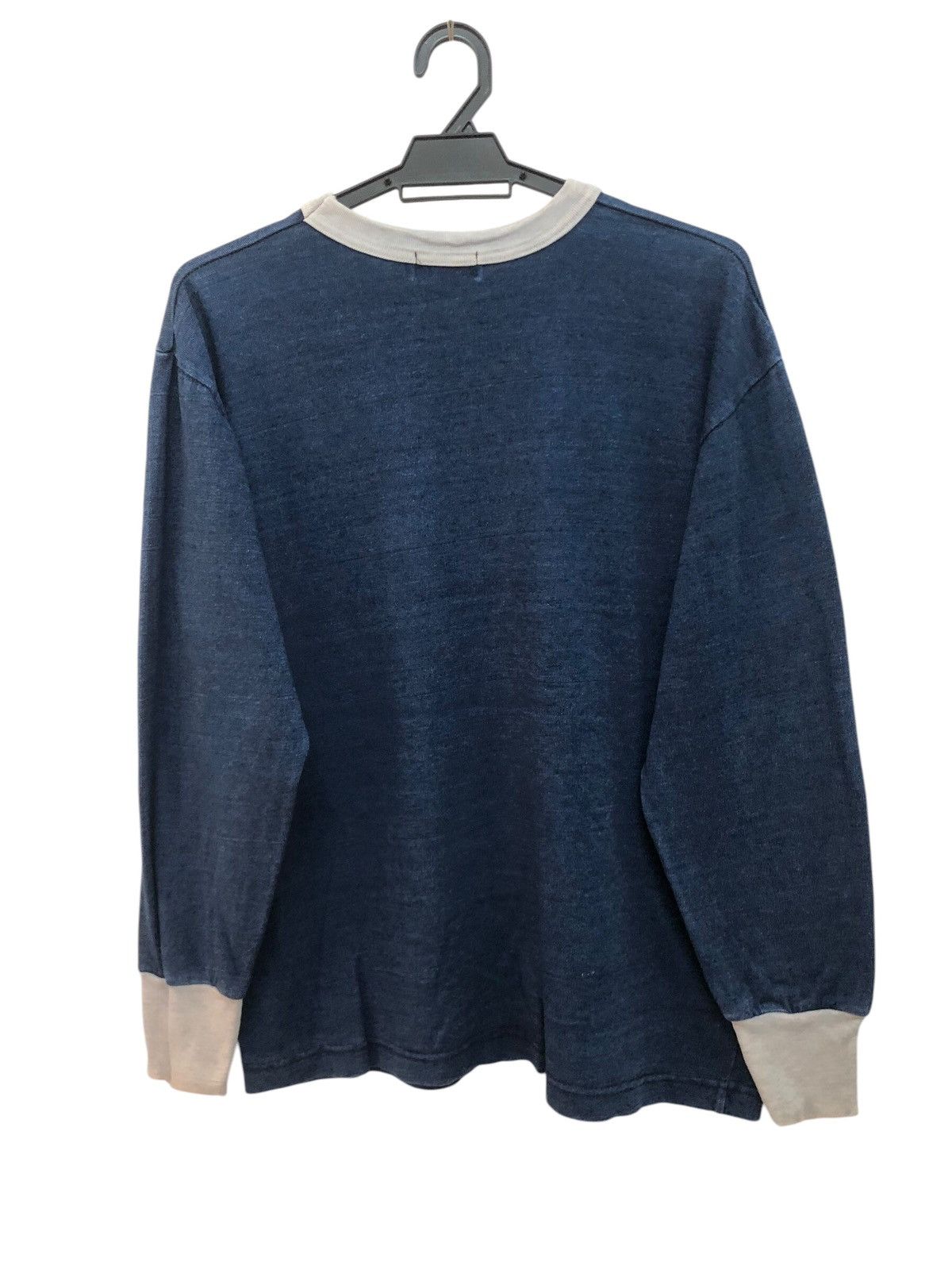 Indigo × Vintage RARE 🔥 50s 60s INSPIRED SINGLE V INDIGO BLUE LONGMEADOW MASS Size US L / EU 52-54 / 3 - 2 Thumbnail