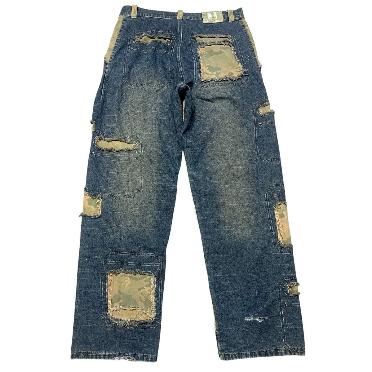 Dr. Denim Vintage Dr. Denim Baggy Patchwork Jeans Size US 34 / EU 50 - 2 Thumbnail
