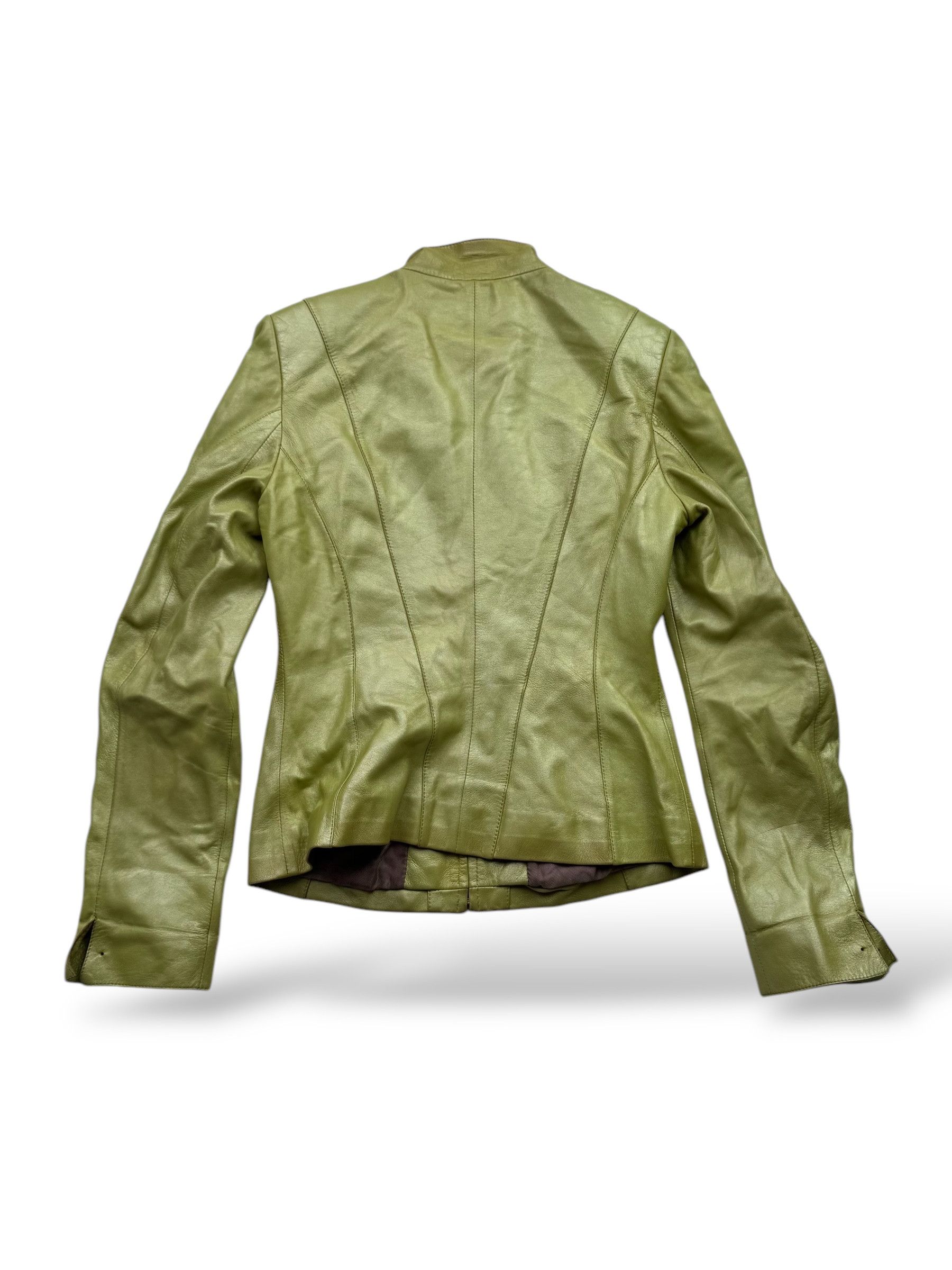 Japanese Brand Vintage Cropped Leather Jacket W146(V9) Size XS / US 0-2 / IT 36-38 - 8 Thumbnail