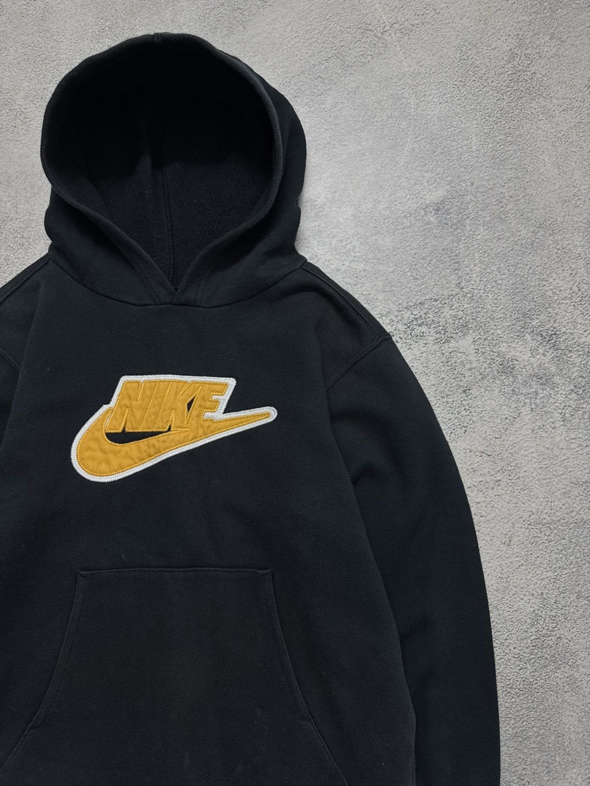Nike Vintage Y2k Nike Big Swoosh Hoodie 90’s Size US XS / EU 42 / 0 - 6 Thumbnail